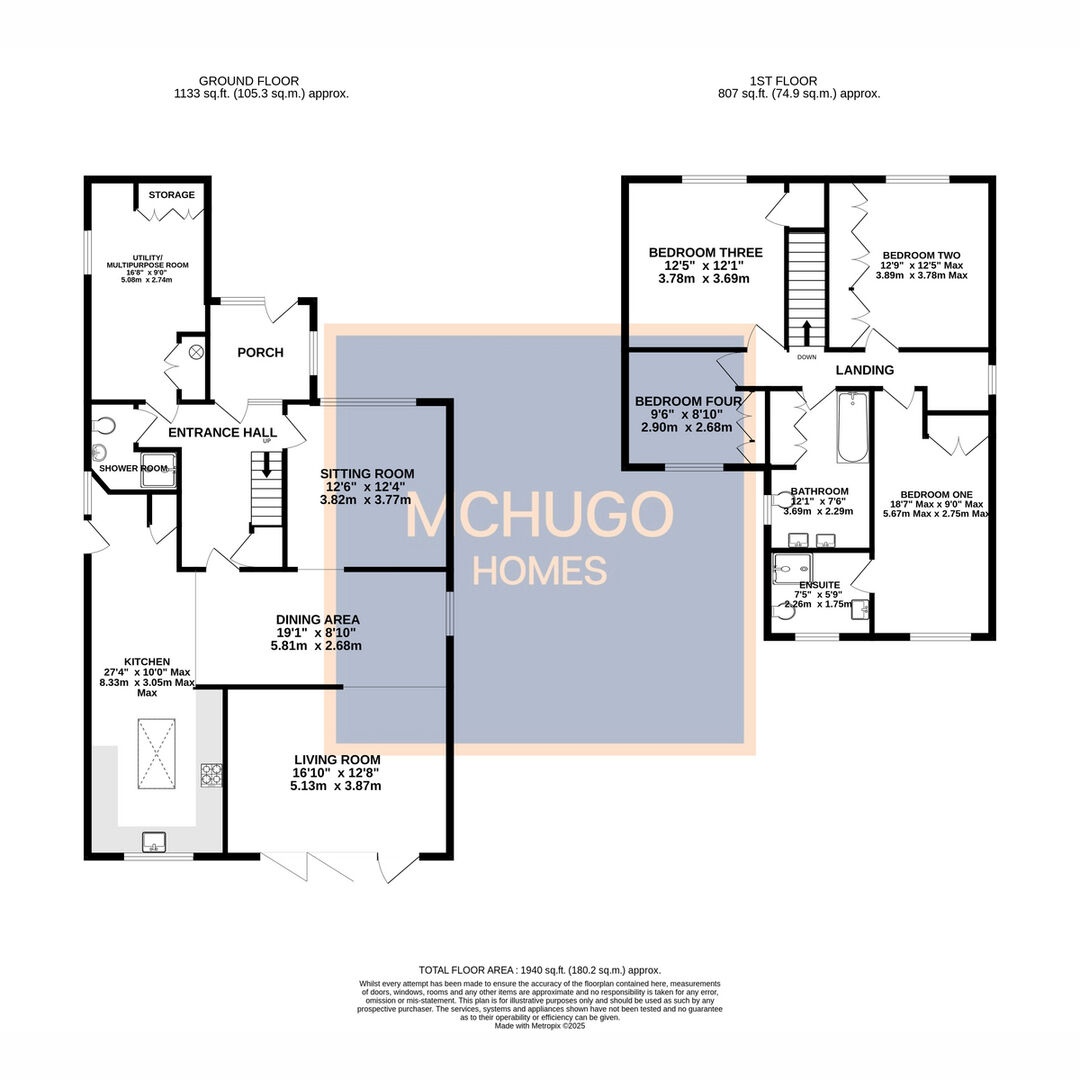 7, Kesteven Close, Edgbaston floorplan