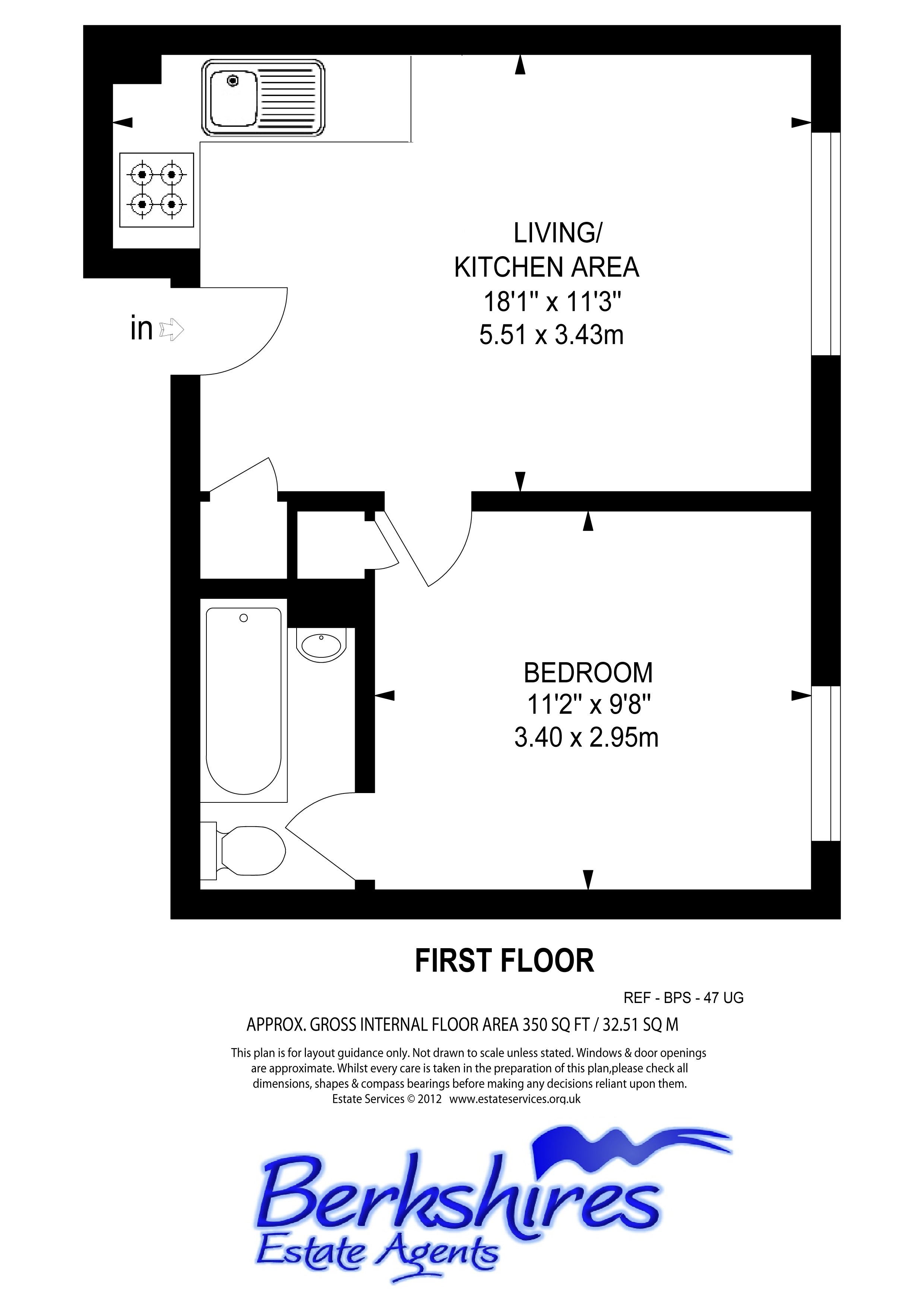 59, Upshire Gardens, Bracknell floorplan
