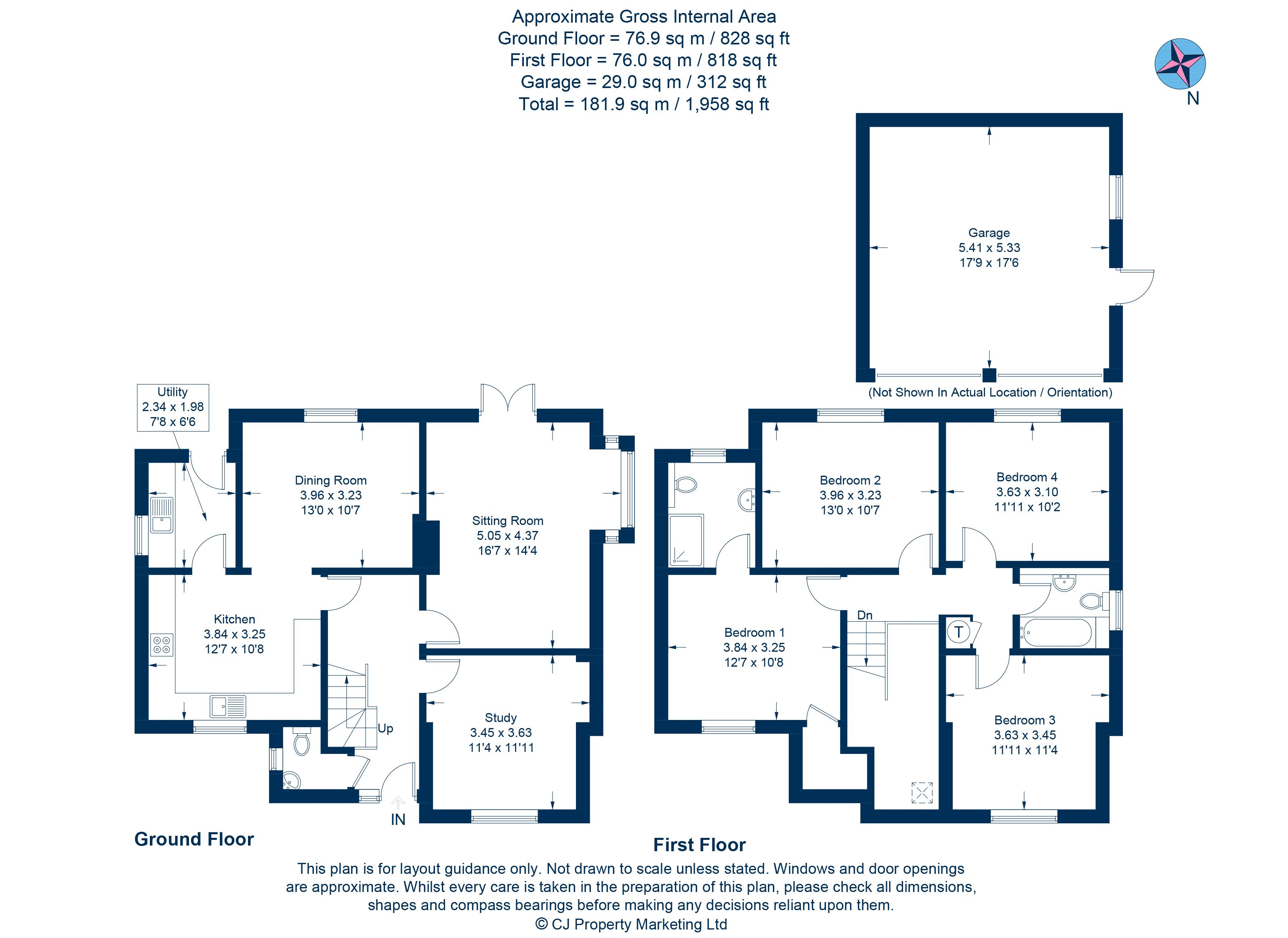 Marie Close, Poundon, Bicester OX27, 4 bedroom detached house for sale