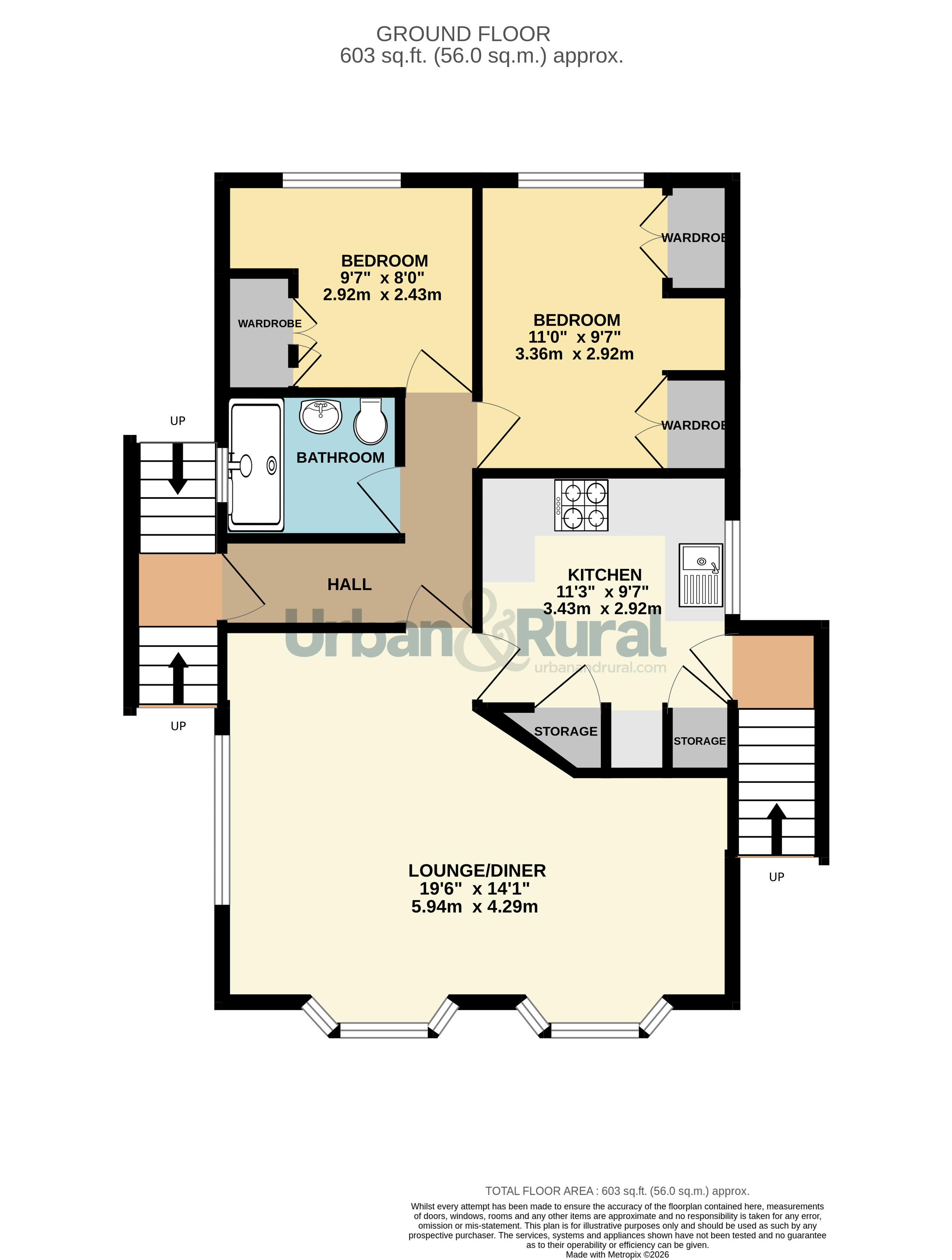 3, Peppercorn Park, Clapham floorplan