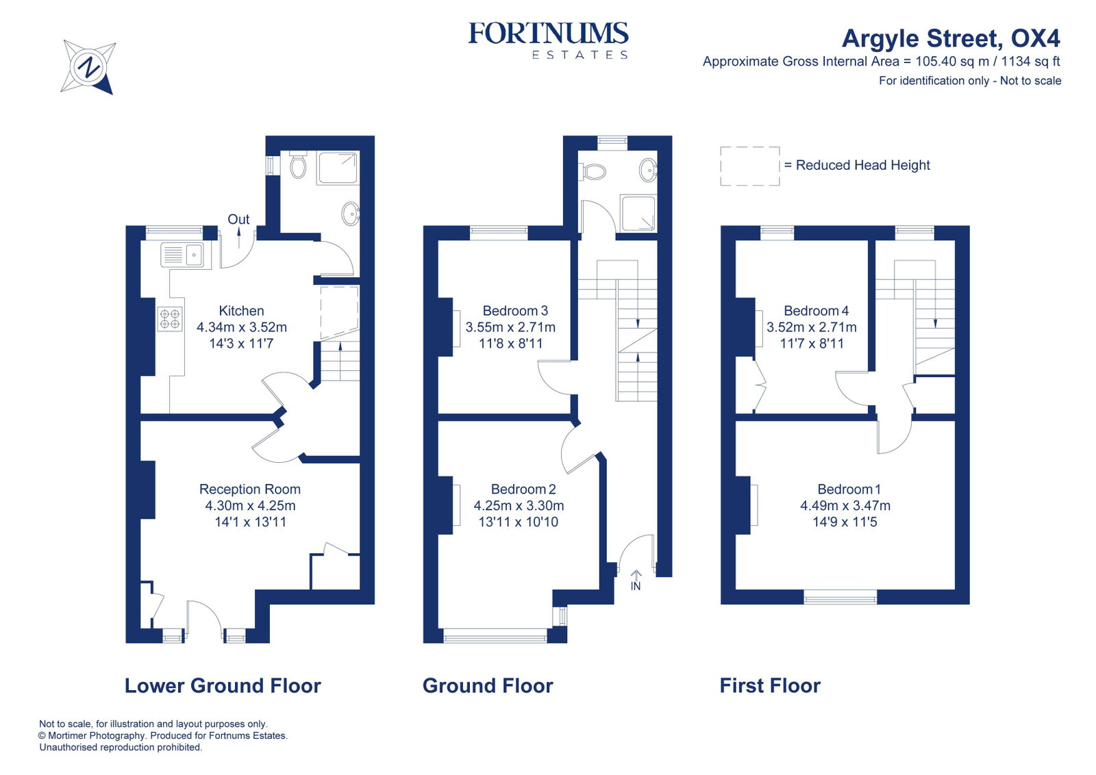 54, Argyle Street, Oxford floorplan