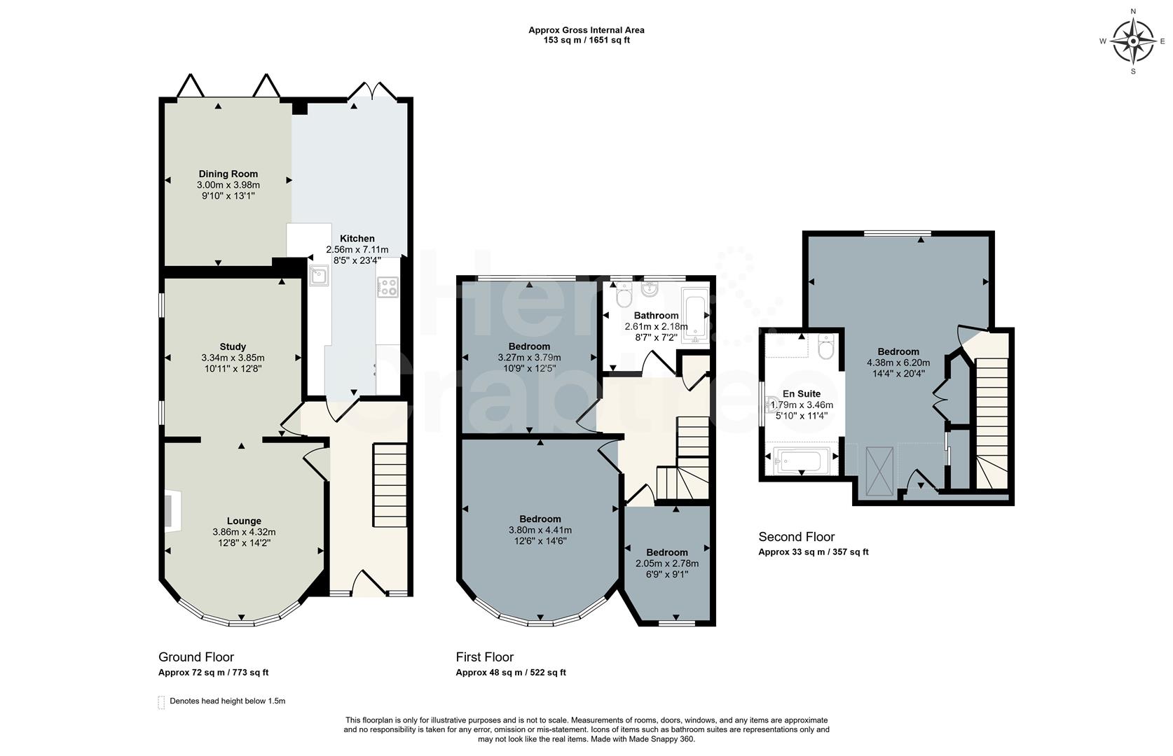 32, Waungron Road, Cardiff floorplan