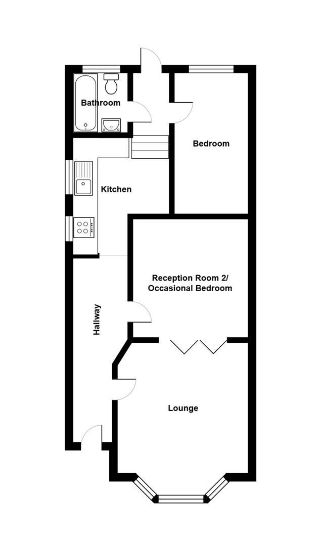 22, Queens Road, Swanage floorplan