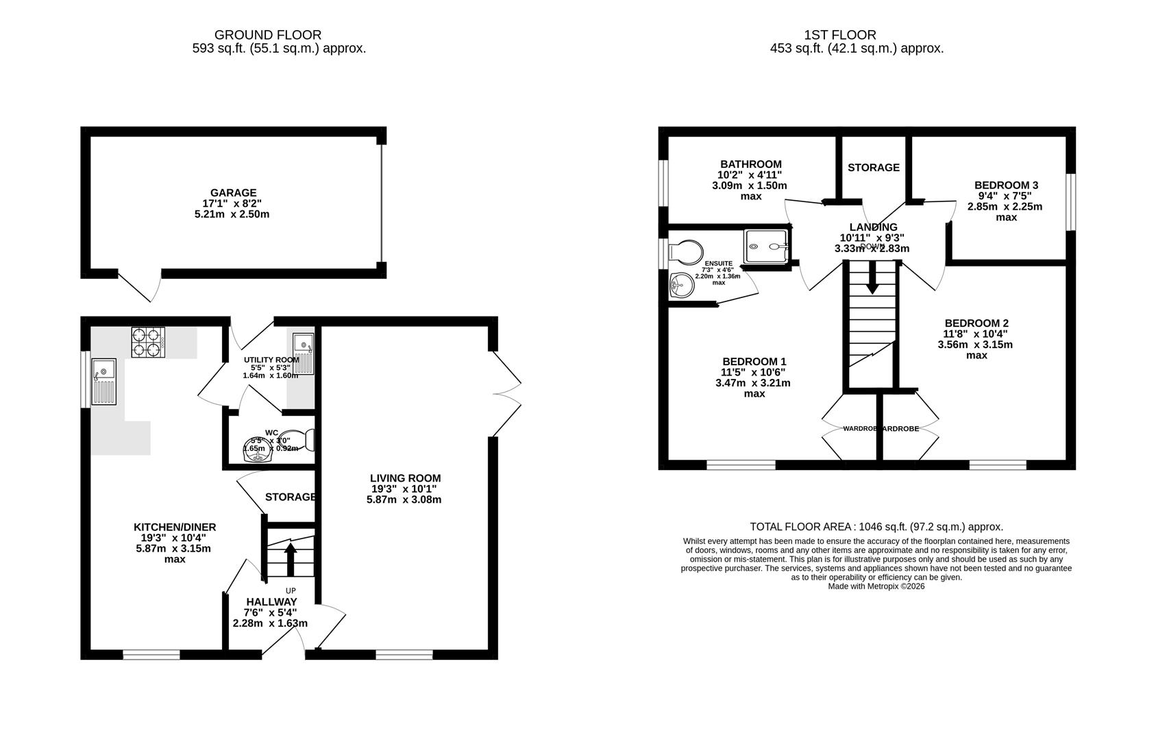 1, Mulberry Gardens, Dorchester floorplan
