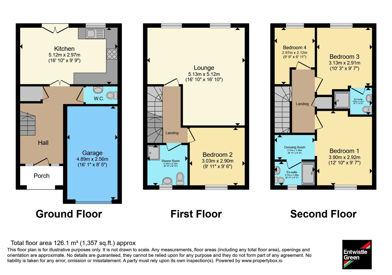 8, Breccia Gardens, Merseyside floorplan