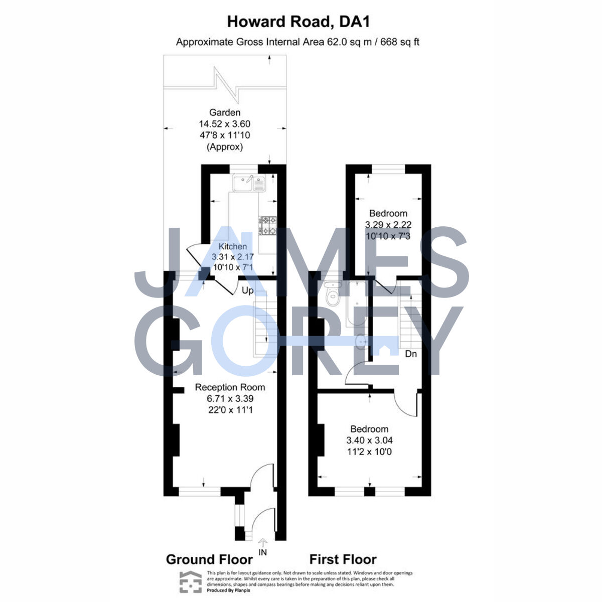 Howard Road, Dartford floorplan