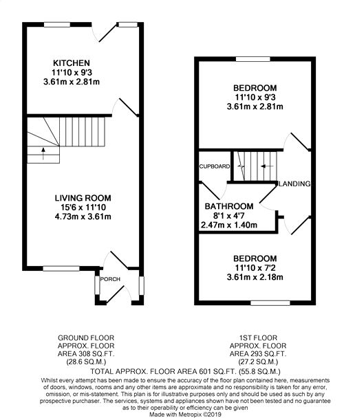 2 Bedrooms Terraced house for sale in Foxcroft Close, Bradley Stoke, Bristol BS32