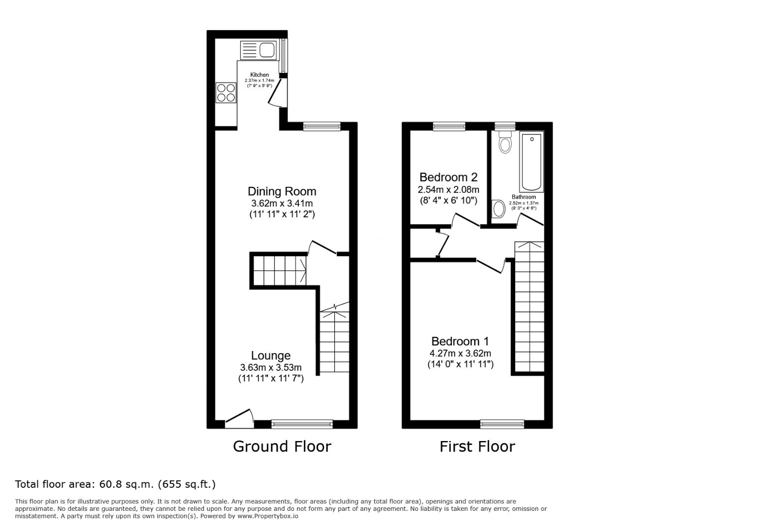 202, Woodseats Road, Sheffield floorplan