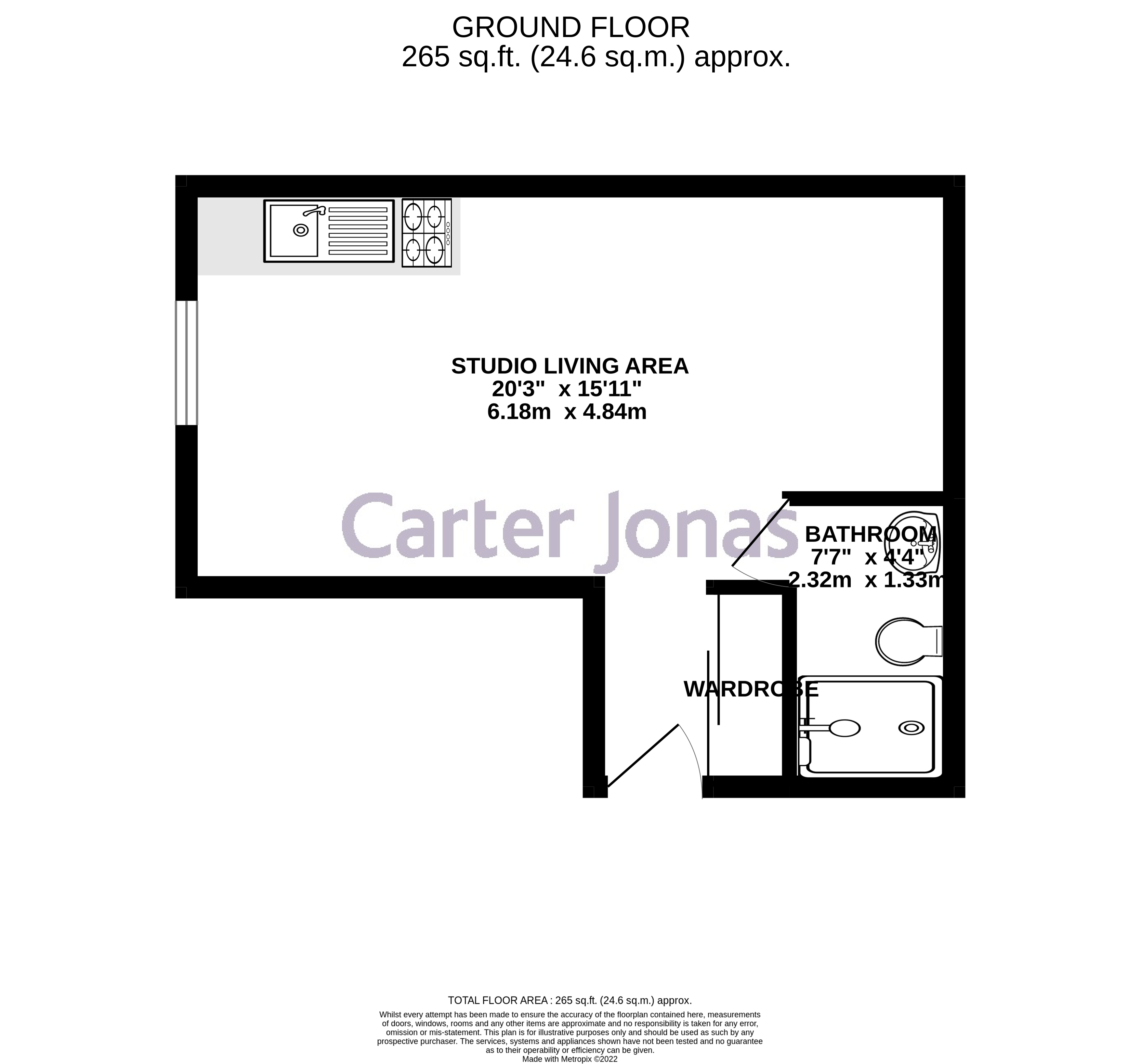 11, The Newton, Cambridge floorplan