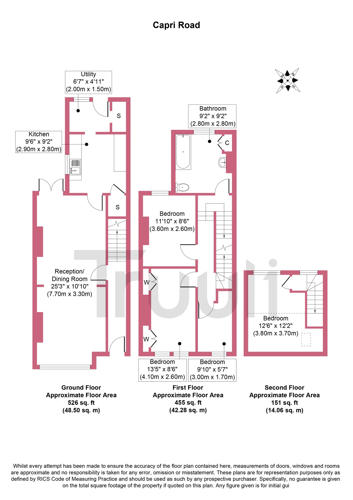 4 Bedrooms Terraced house for sale in Capri Road, Croydon CR0