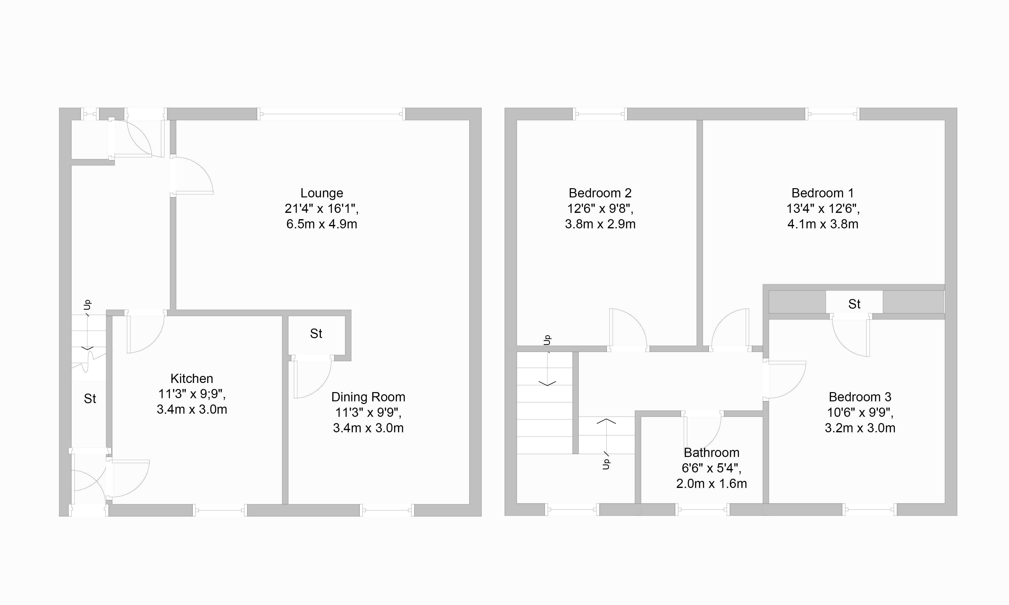 3 Bedrooms End terrace house for sale in Achray Drive, Cornton, Stirling FK9