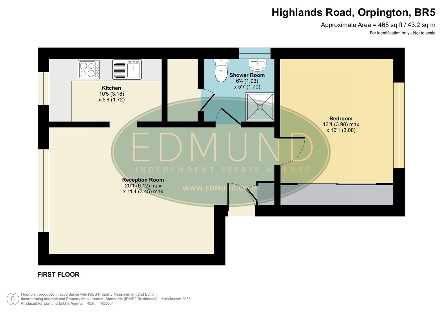 47, Highlands Road, Orpington floorplan