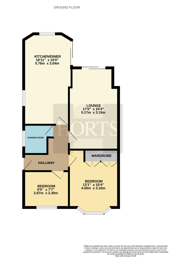63, Greenview Drive, Northampton floorplan