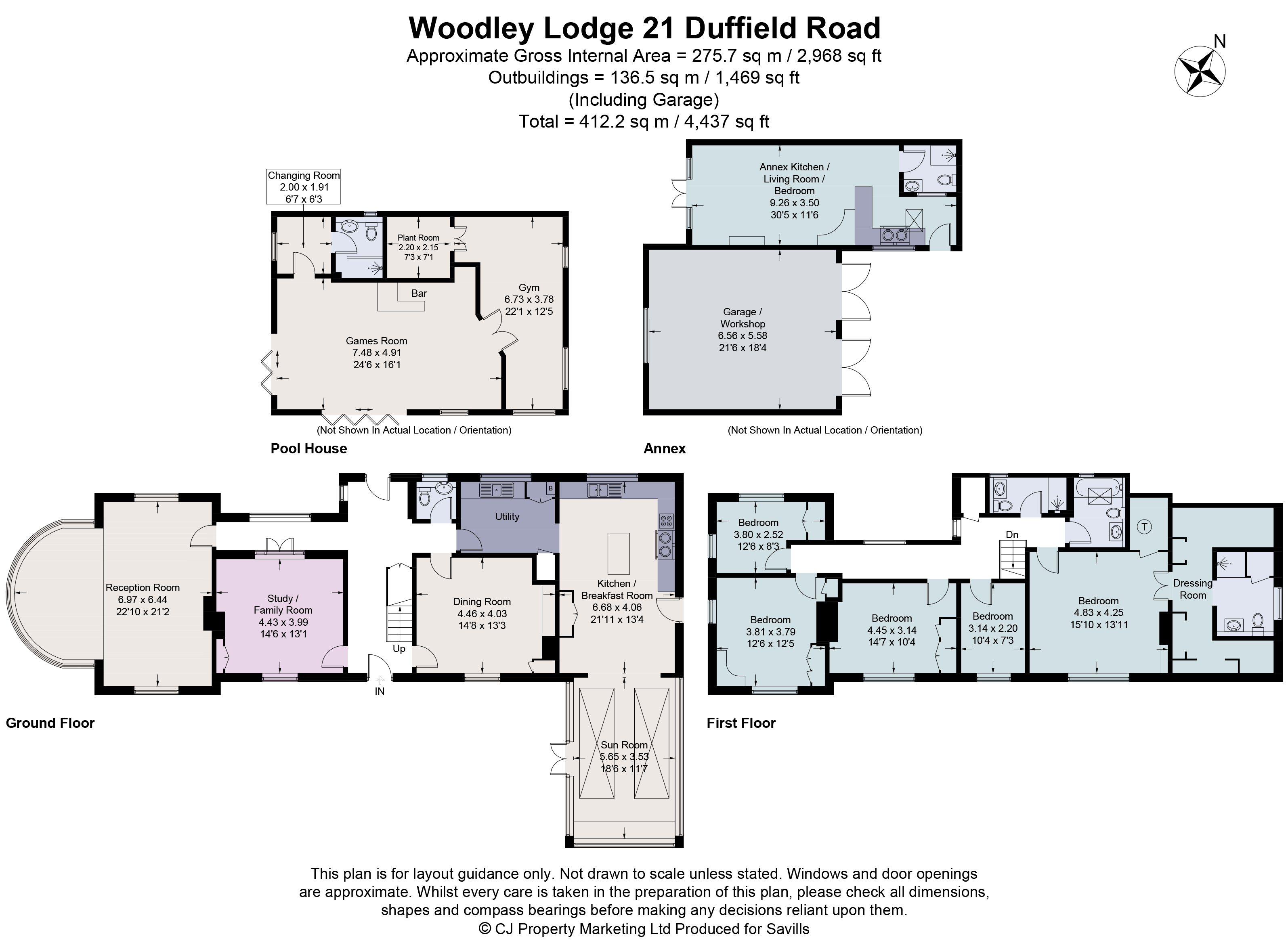 Woodley Lodge, 21, Duffield Road, Reading floorplan