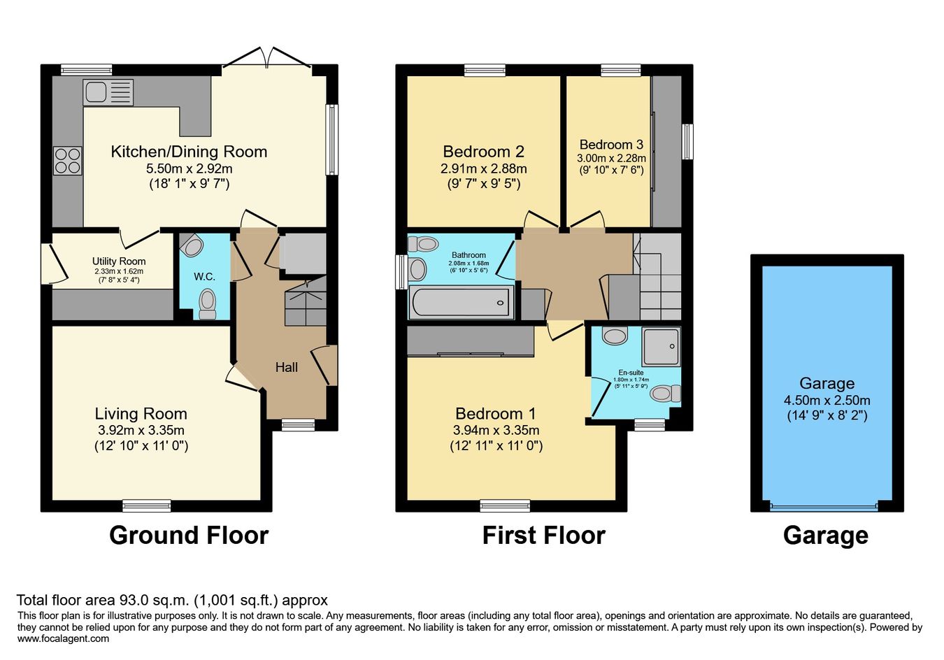 1, Benton Crescent, Wallsend floorplan