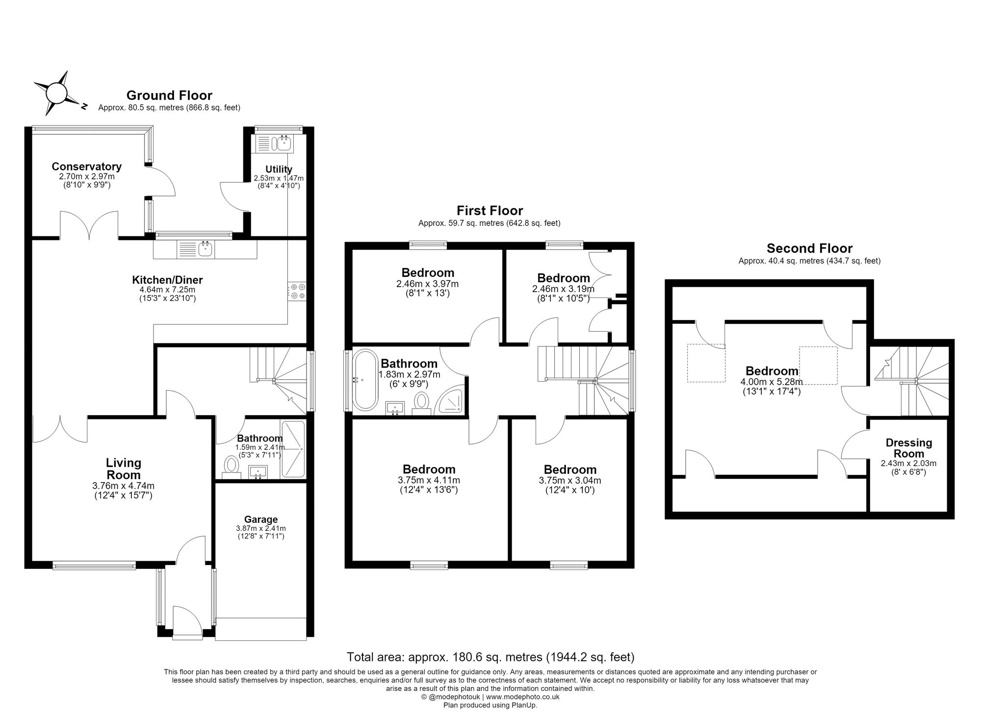 78 Station Road, Biggleswade floorplan