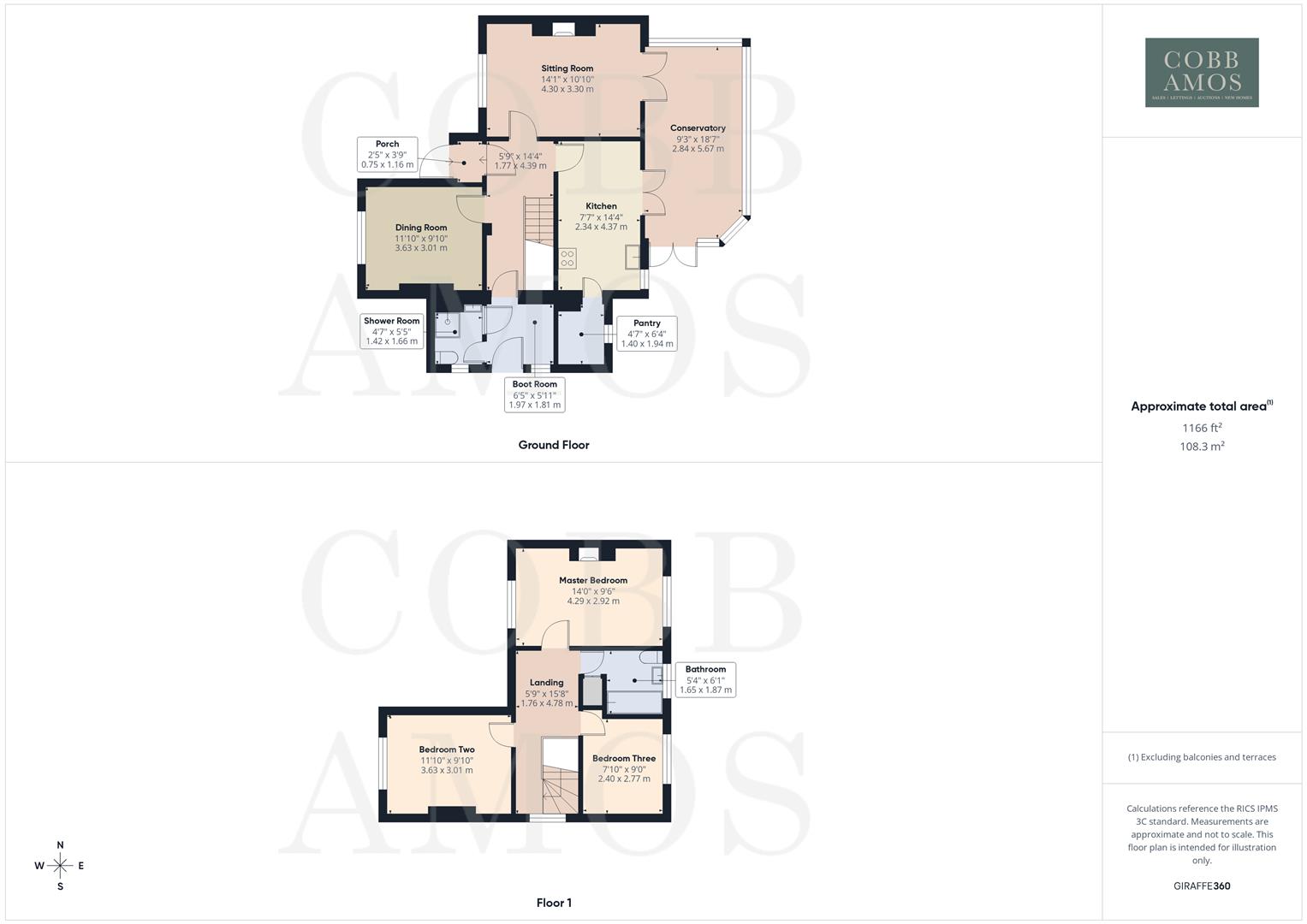 27, Burton Wood, Weobley floorplan