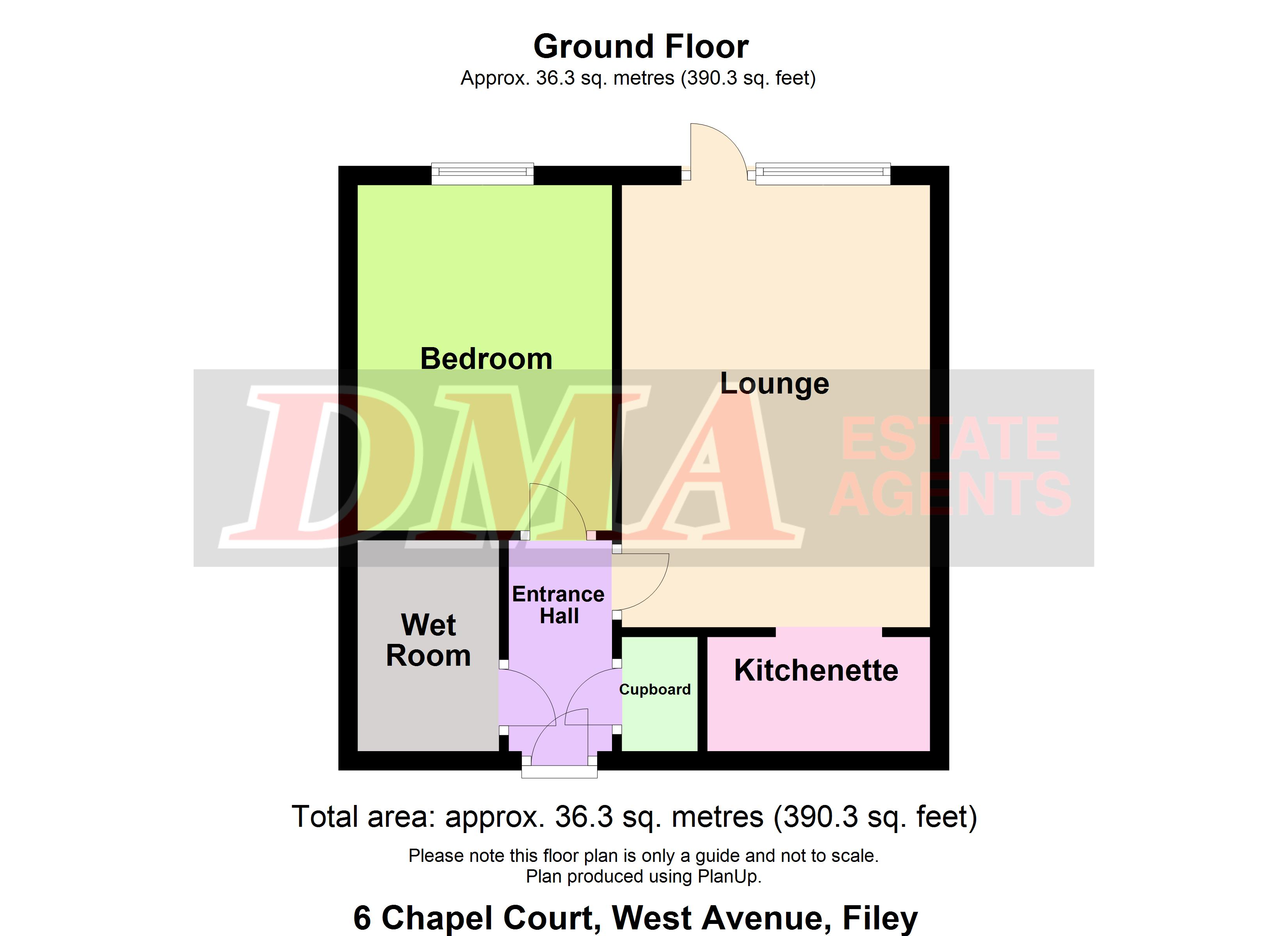 6, Chapel Court, West Avenue, Filey floorplan
