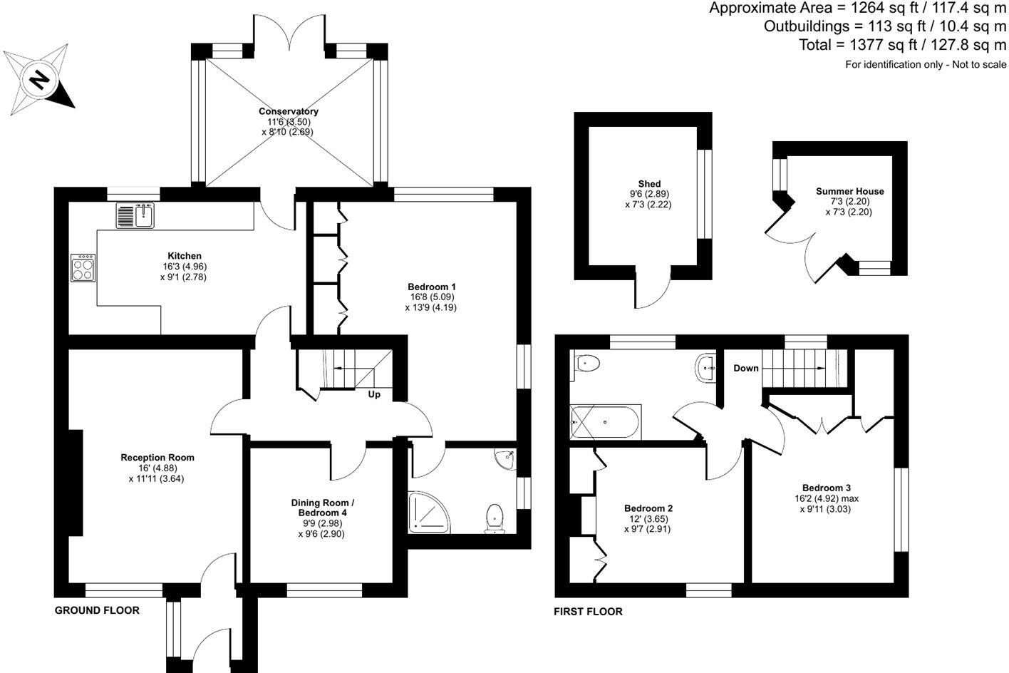 6 Orchard Cottages,, Westergate Street, Chichester floorplan