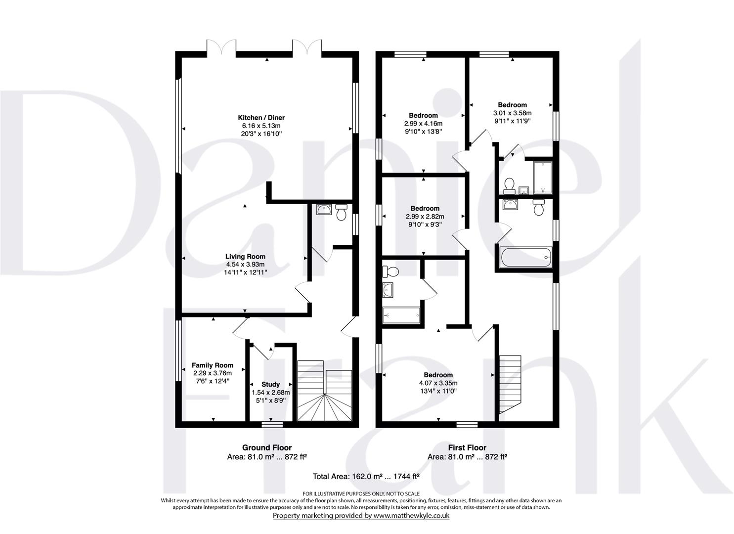 23 Hawthorn Close, Ongar Road, Ongar floorplan