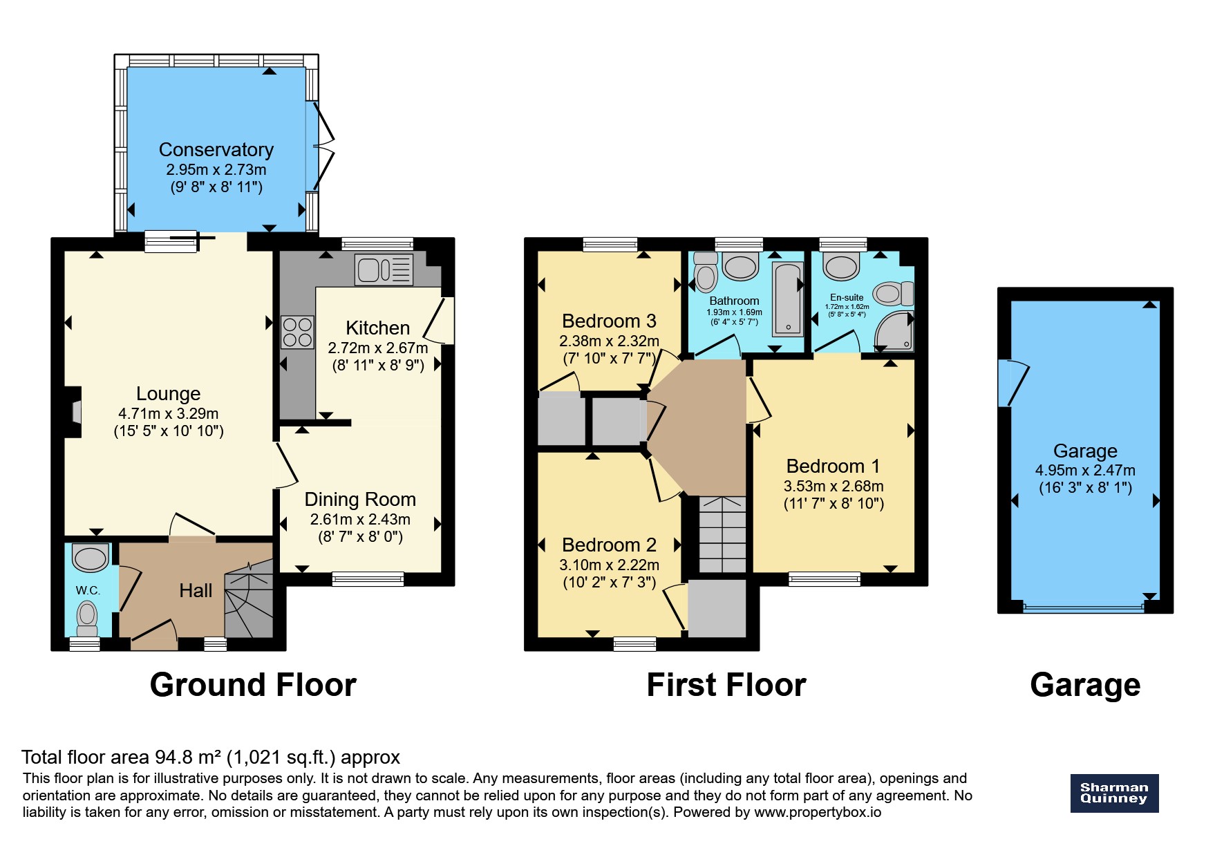 16, Redwing Close, PETERBOROUGH floorplan