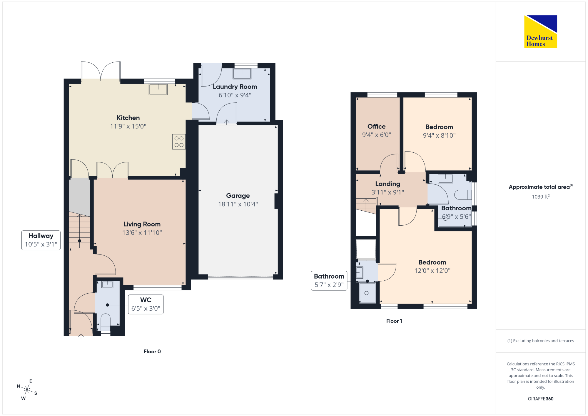 10, Hampshire Avenue, Bowgreave floorplan