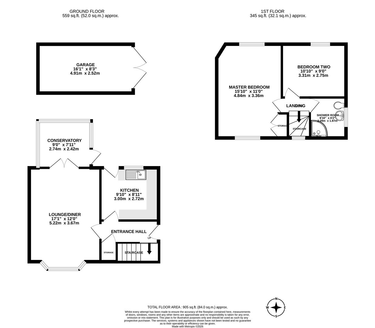 2, Chelmsford Place, Chorley floorplan