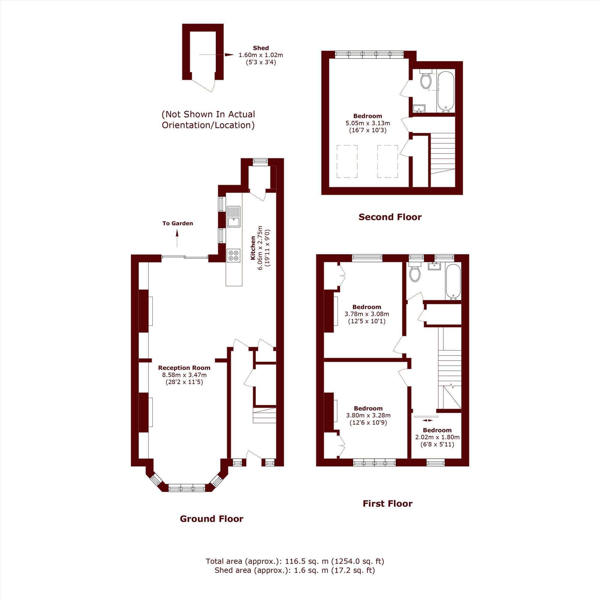 158, Highlever Road, London floorplan