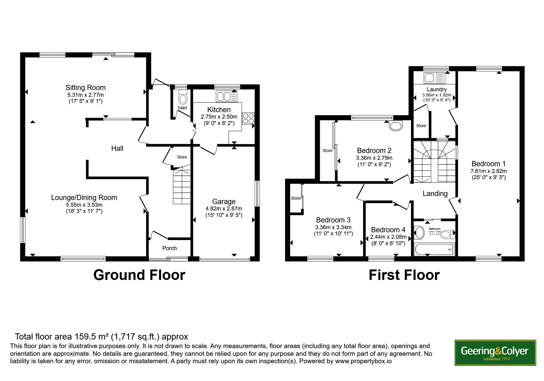 152, The Parade, New Romney floorplan