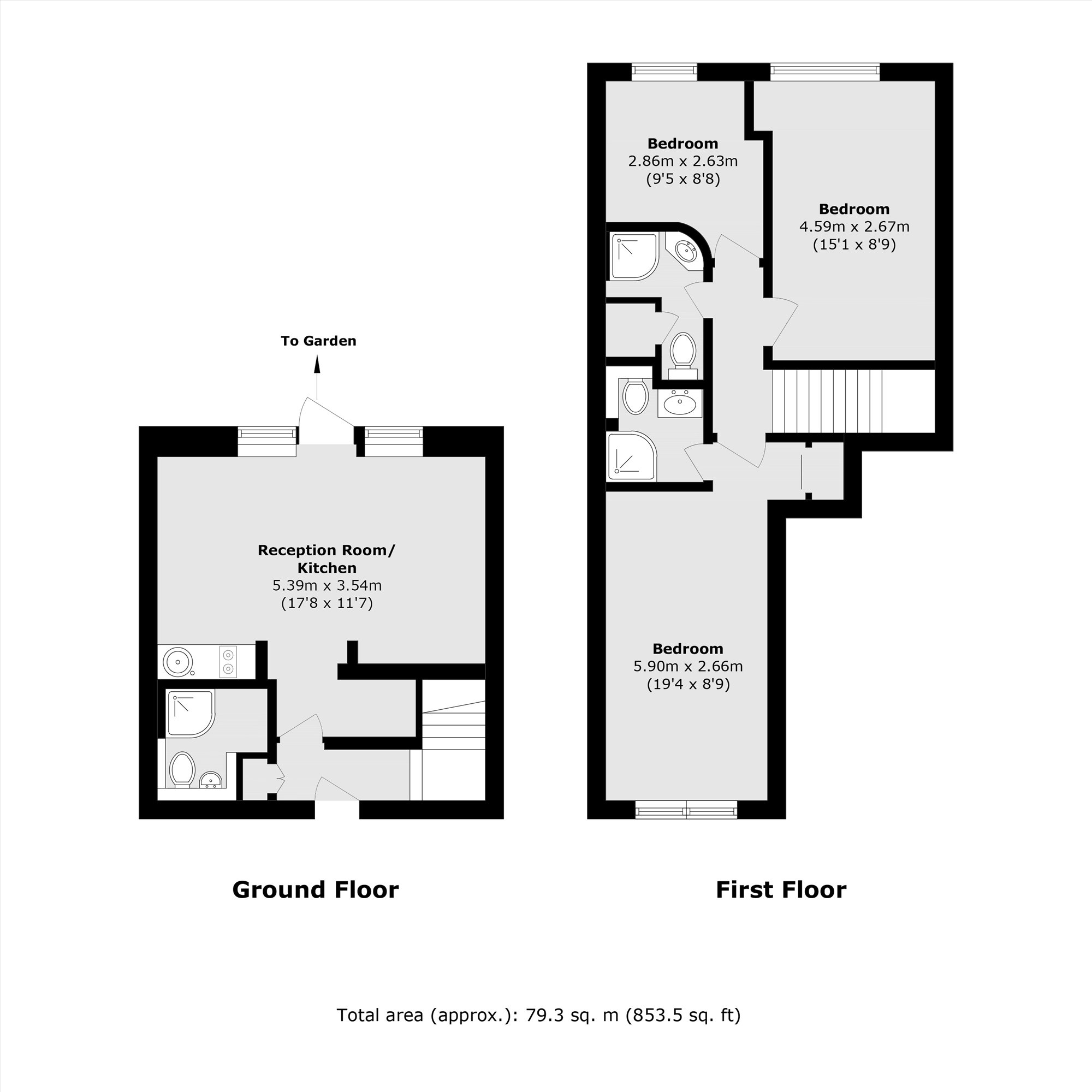 28, Worcester Mews, London floorplan