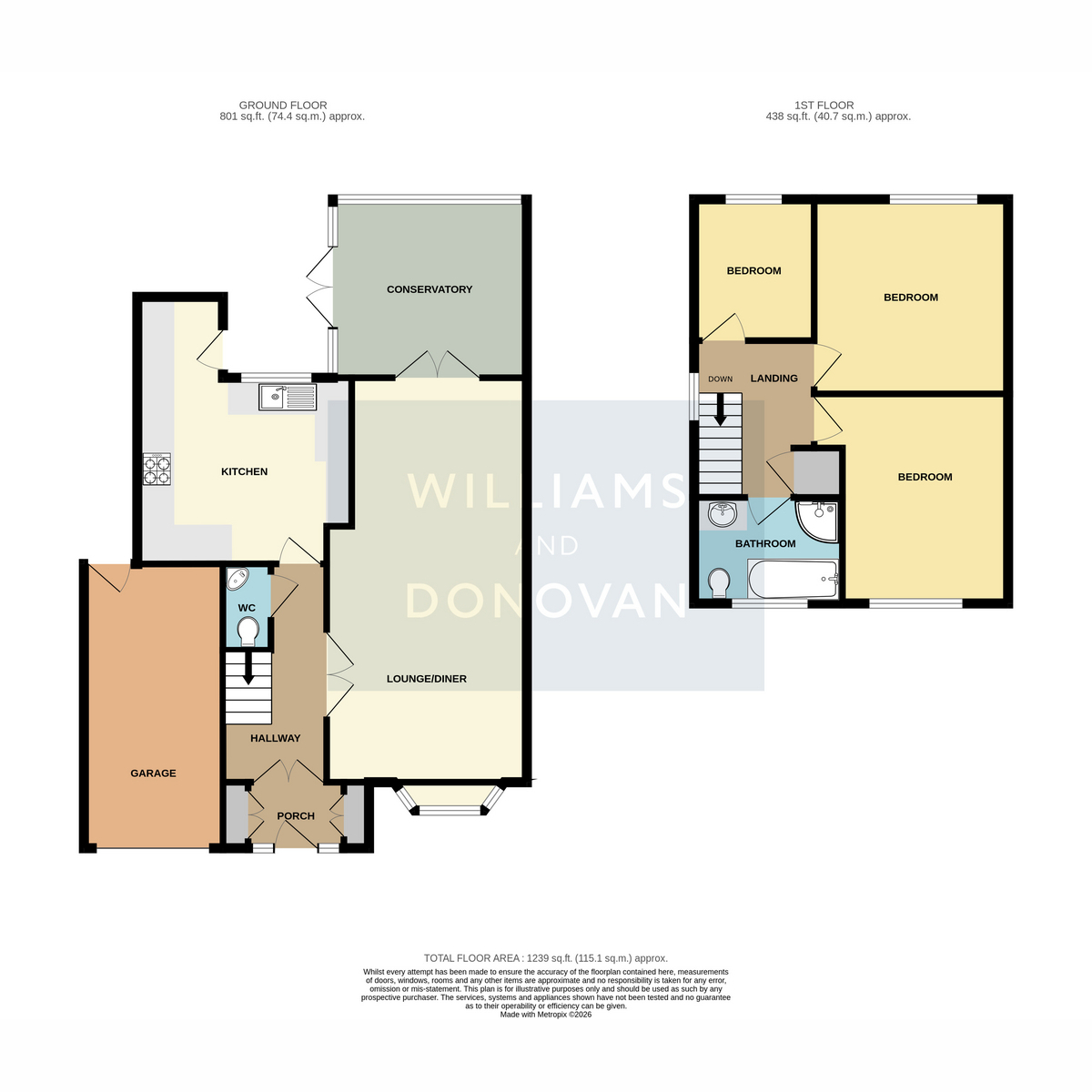 Rushbottom Lane, Benfleet floorplan