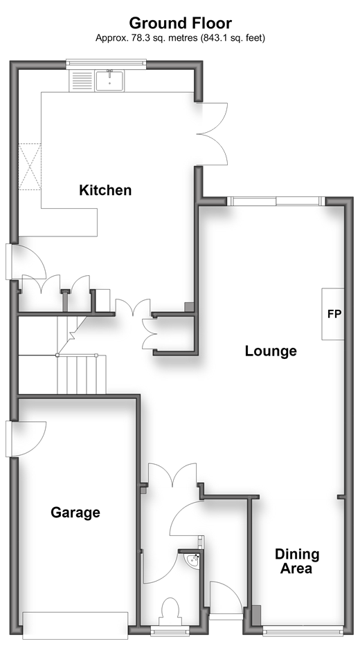 Fermor Way, Crowborough floorplan