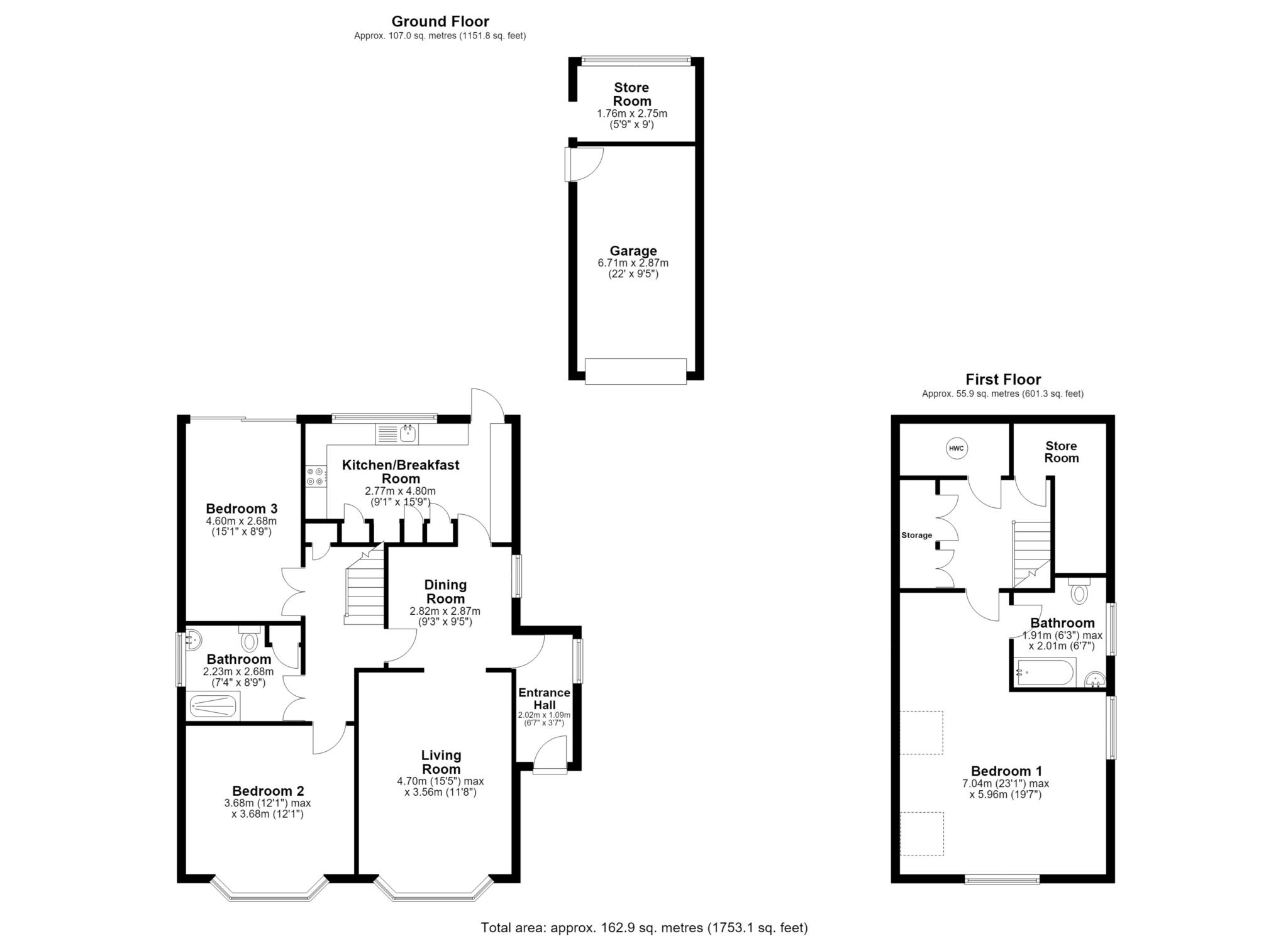 14, Kidmore Lane, Sonning Common floorplan