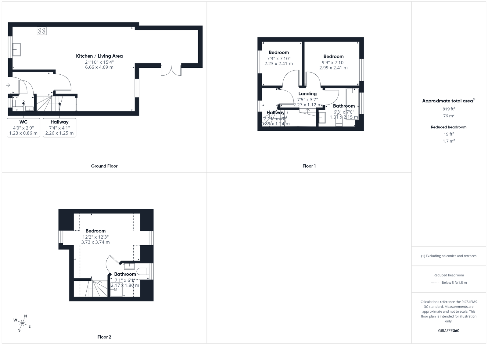 Stonegarth,5, Back St. Hildas Terrace, Whitby floorplan