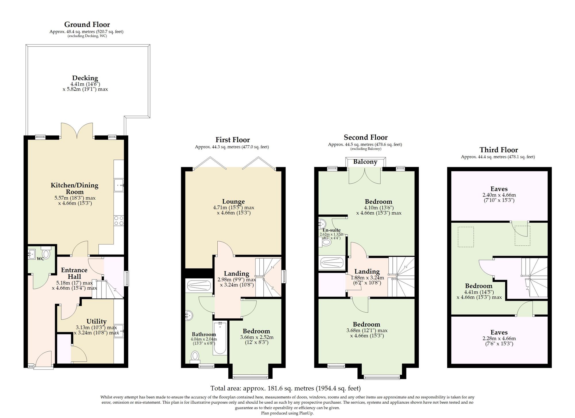 2 Lake View Terrace, Stanley Road, Lowestoft floorplan