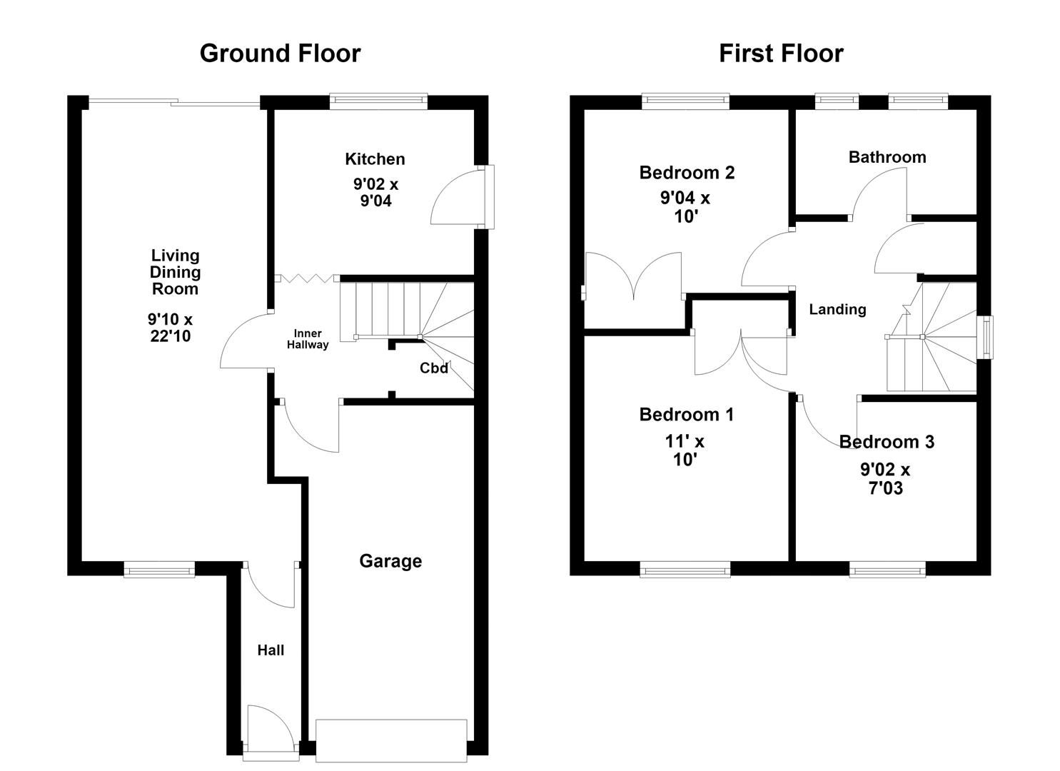 7, Finch Hatton Drive, Gretton floorplan