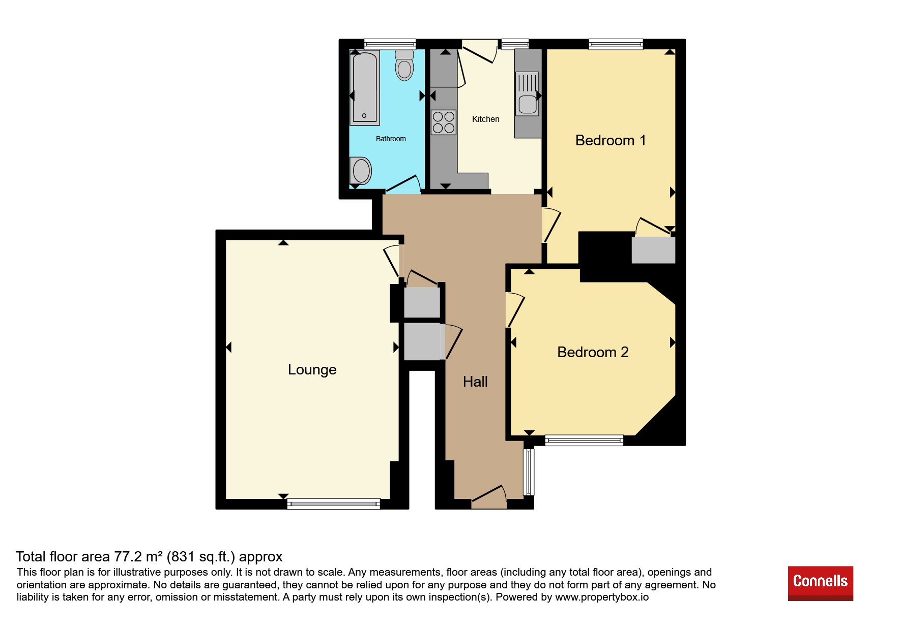 Park Dale Court, Wolverhampton floorplan