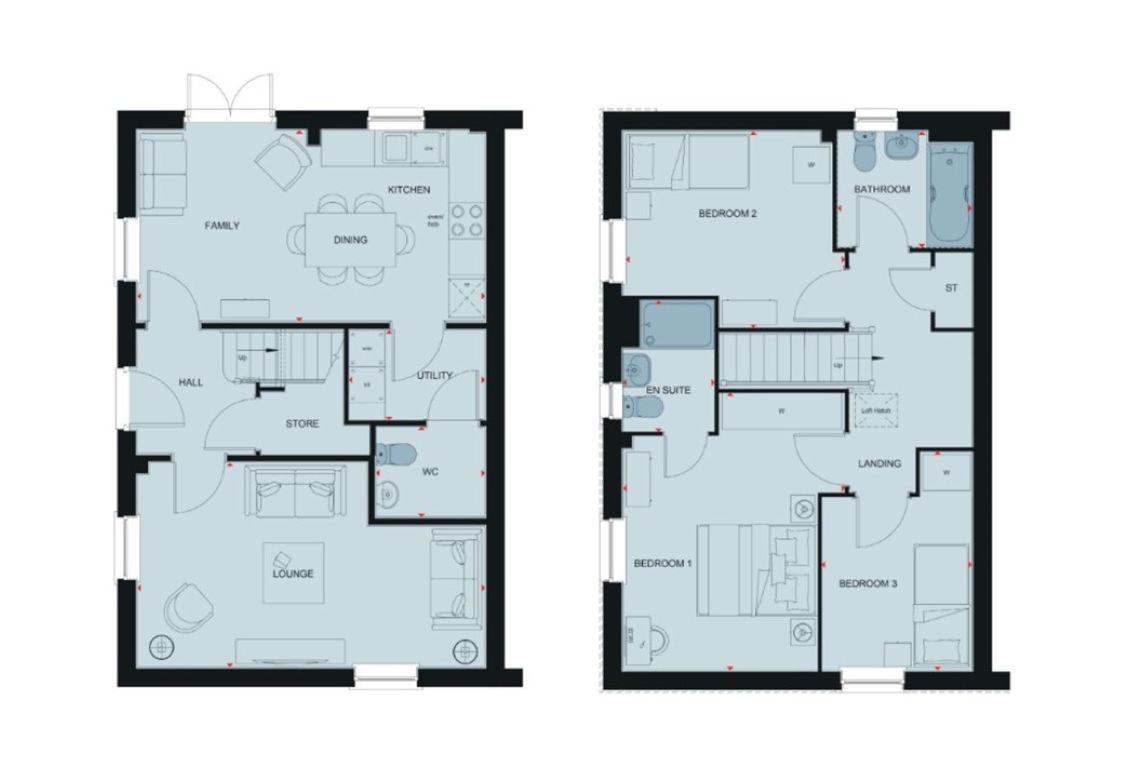 The Stanford, Leventhorpe Chase, Sawbridgeworth floorplan