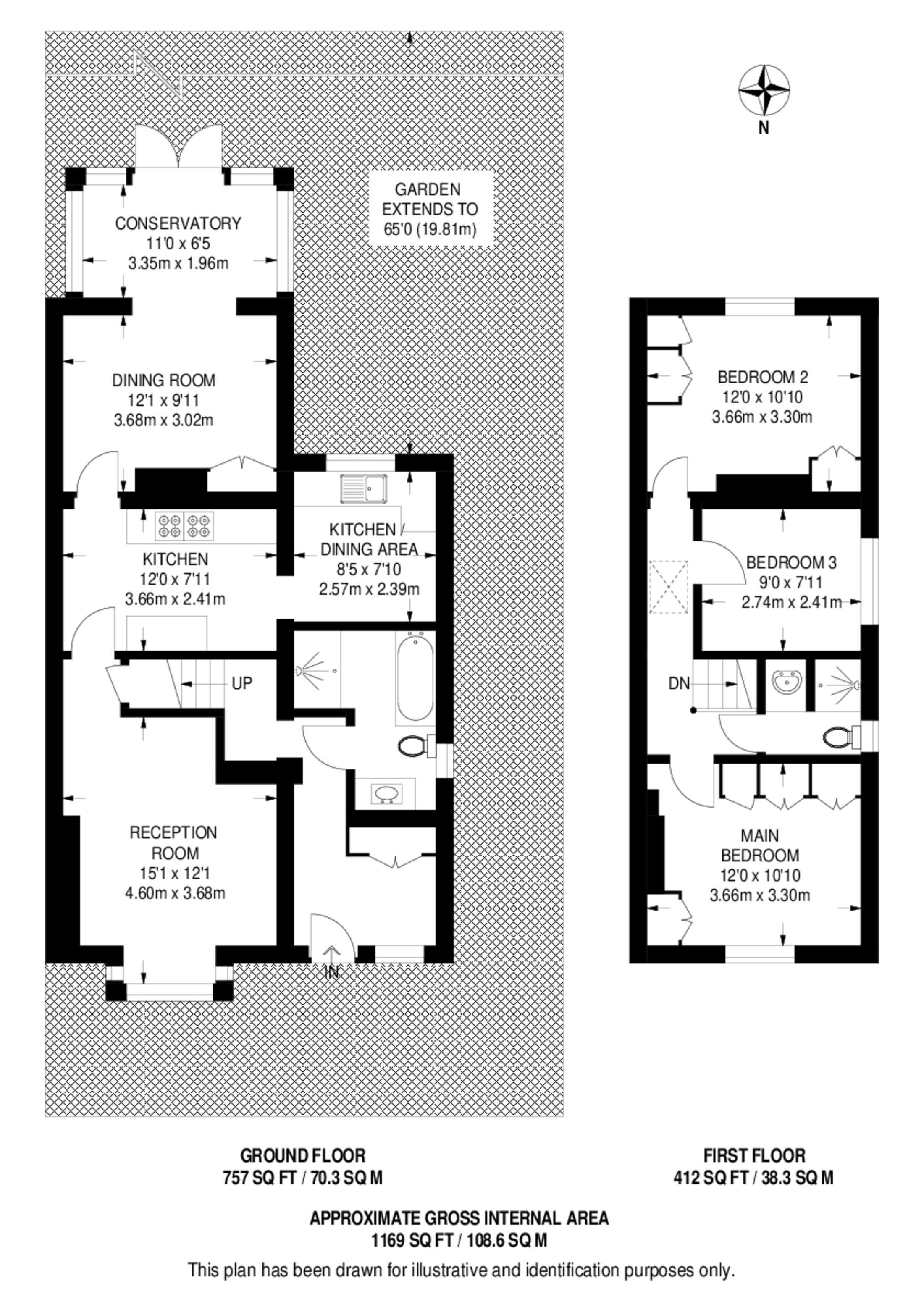 Woodlands Road, Guildford floorplan