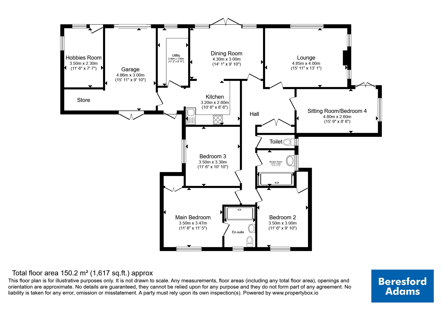 Dychwelfan,, Llandyfrydog, Isle of Anglesey floorplan