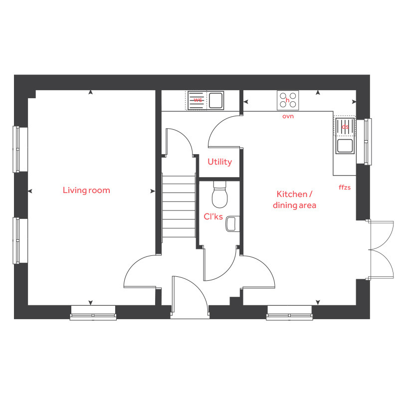 323, Stoneleigh View, Kenilworth floorplan