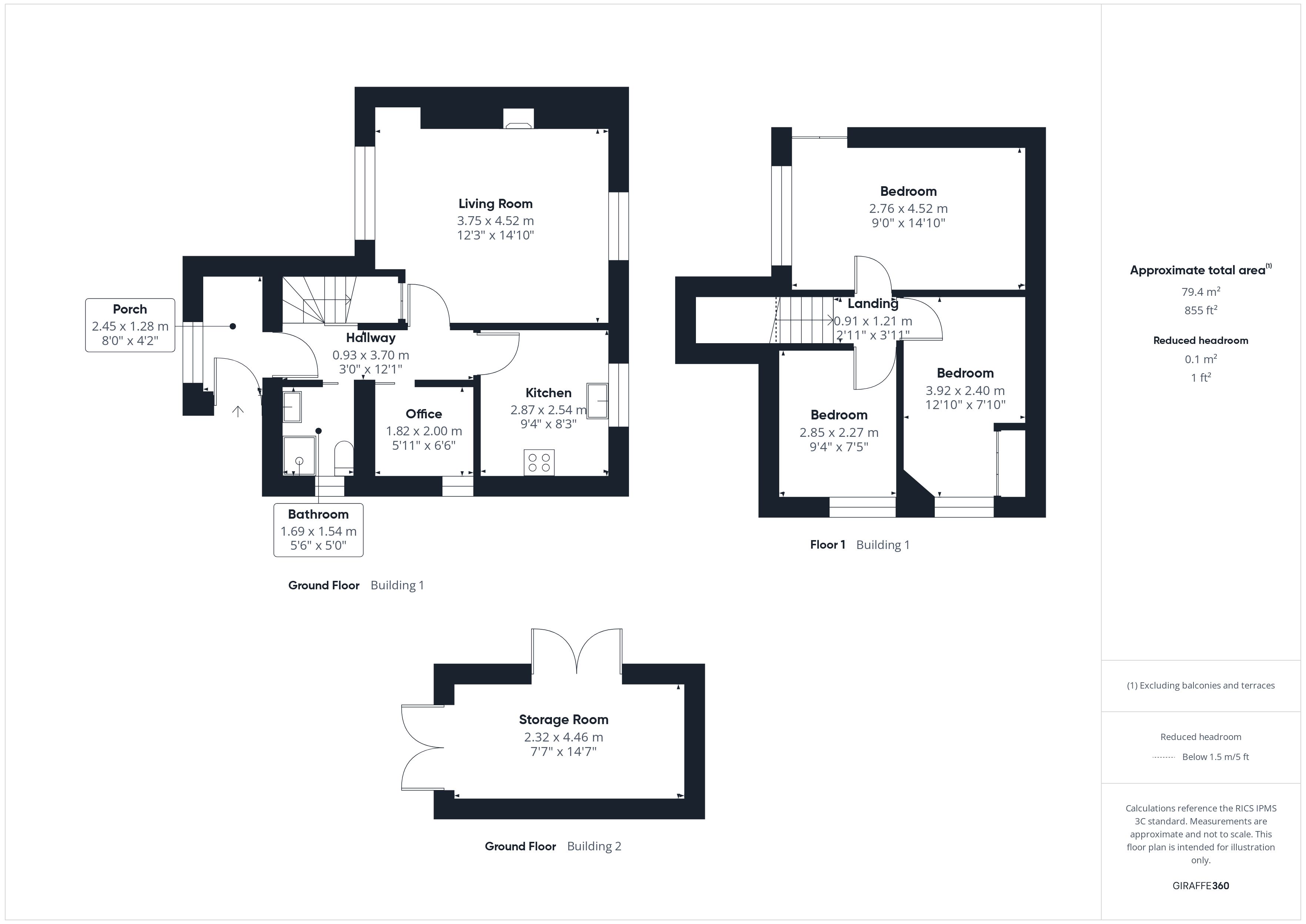 3, Cogdells Close, Chesham floorplan