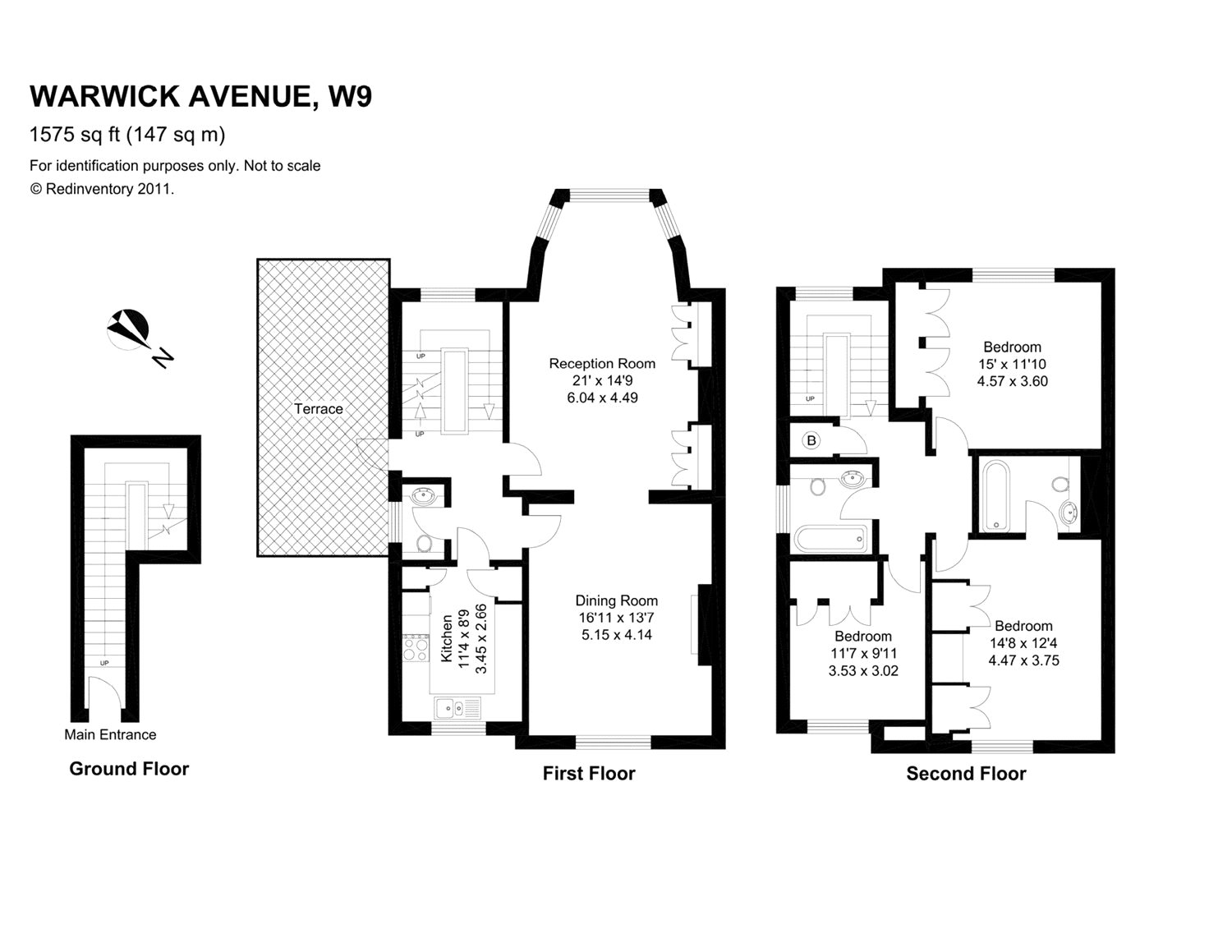 3 Bedrooms Flat to rent in Warwick Avenue, Little Venice W9