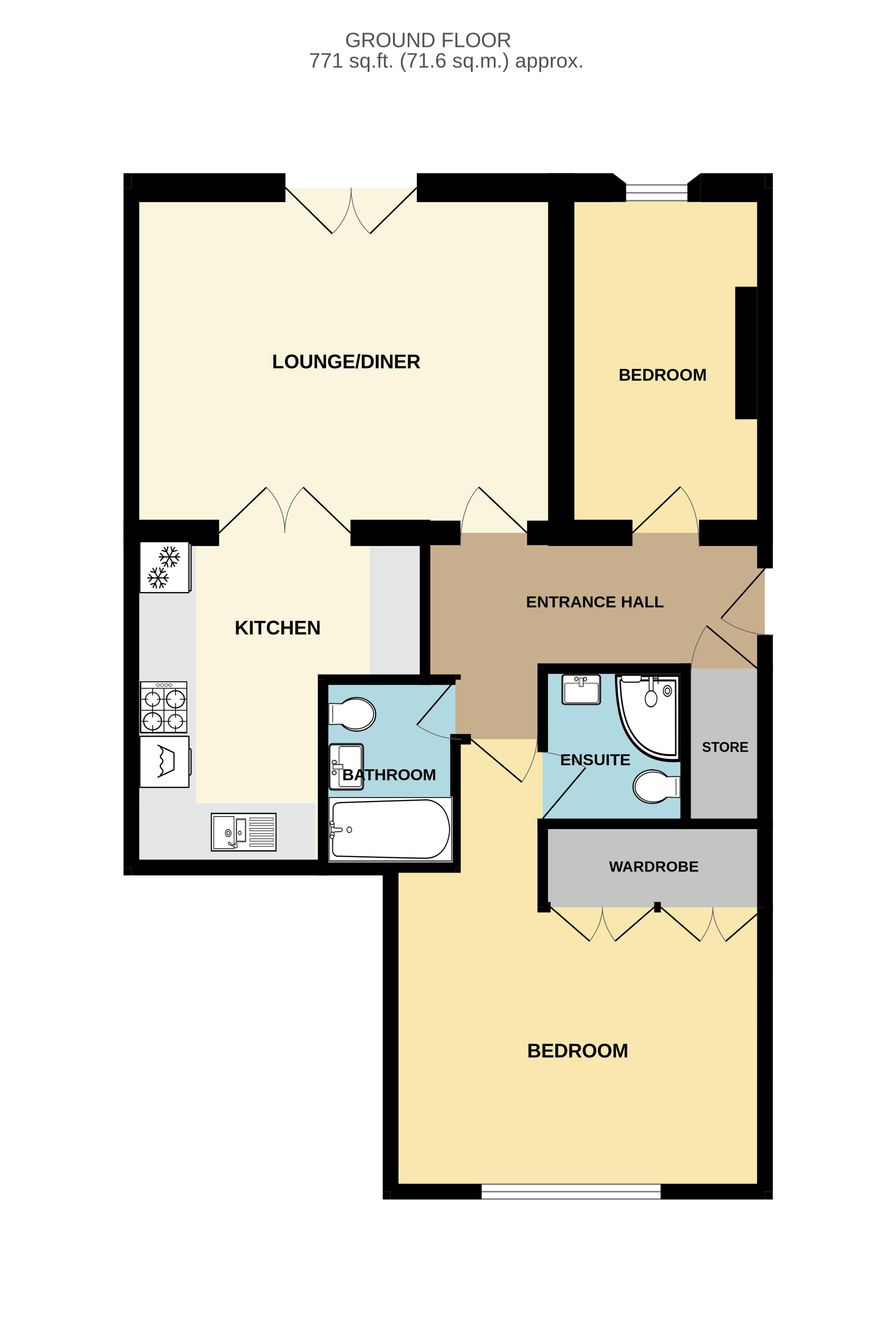 17 Royal Court, Royal Sands, Weston-Super-Mare floorplan