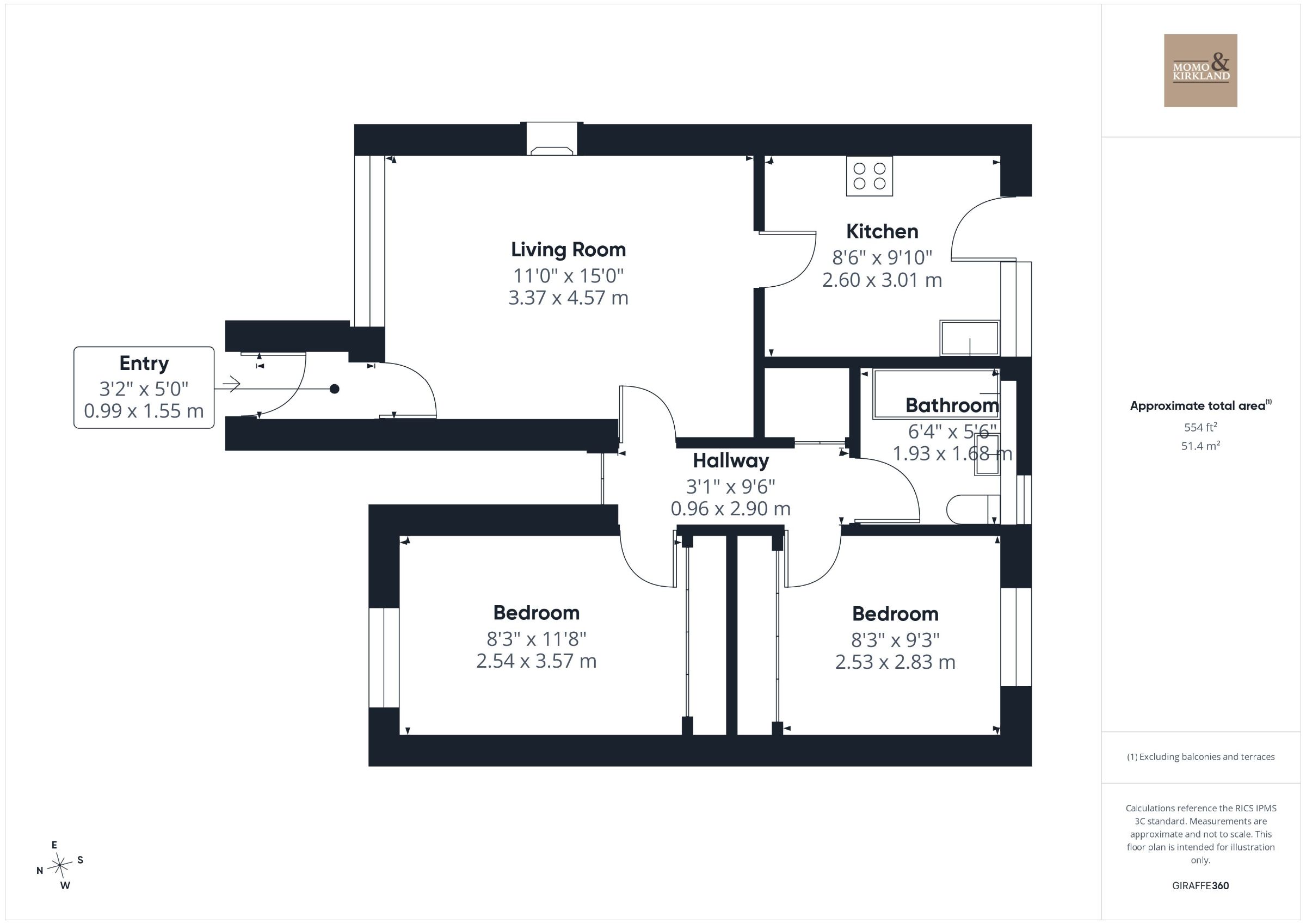 113 Langlea Avenue, Glasgow floorplan