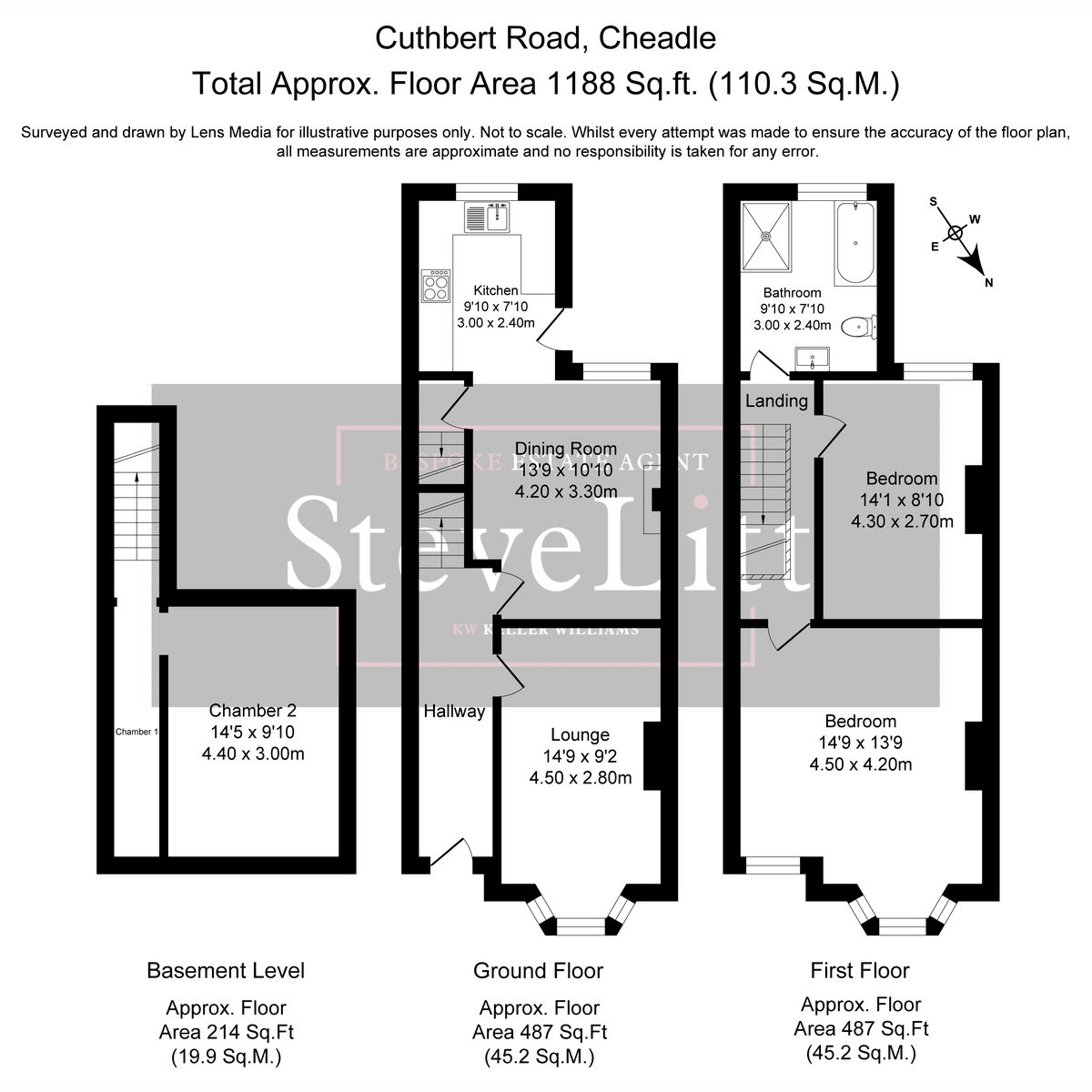 13, Cuthbert Road, Cheadle floorplan