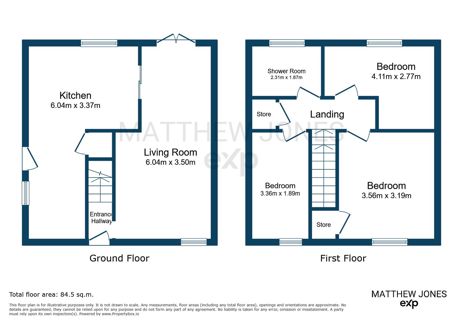 78, Glan Y Wern Road, Swansea floorplan
