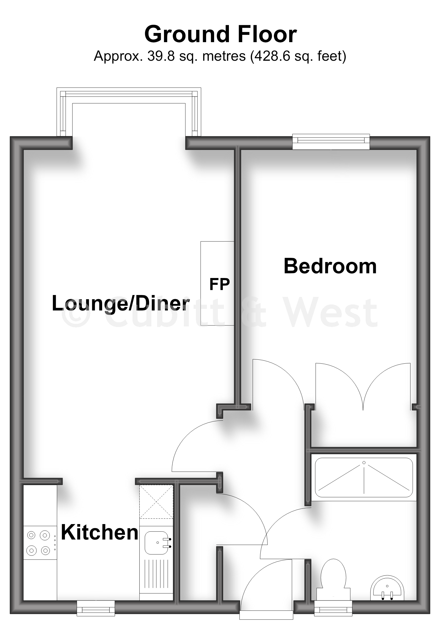 Oakland Court, Nyetimber Lane, Bognor Regis floorplan