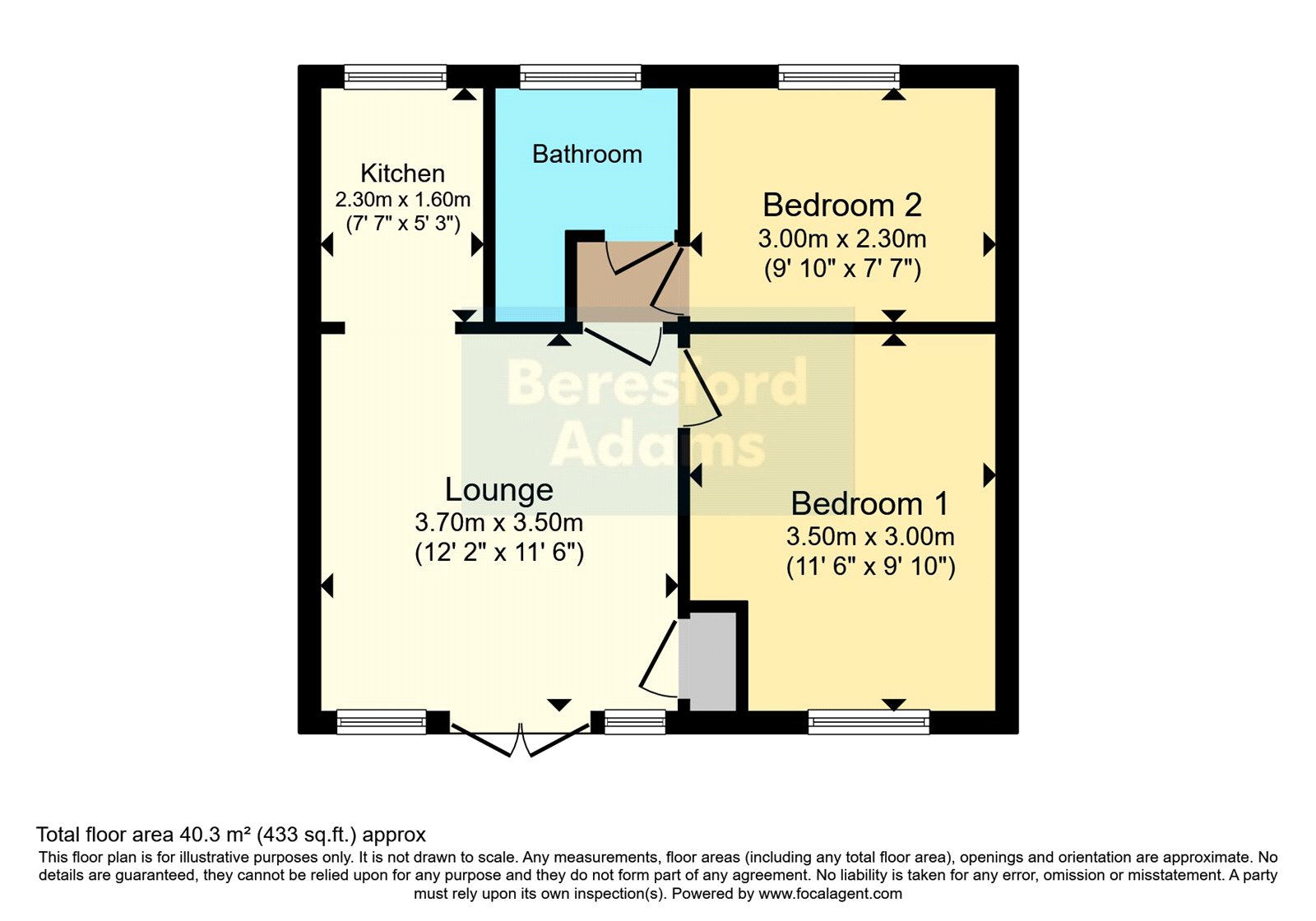 Glan Gwna Holiday Park, Gwynedd floorplan