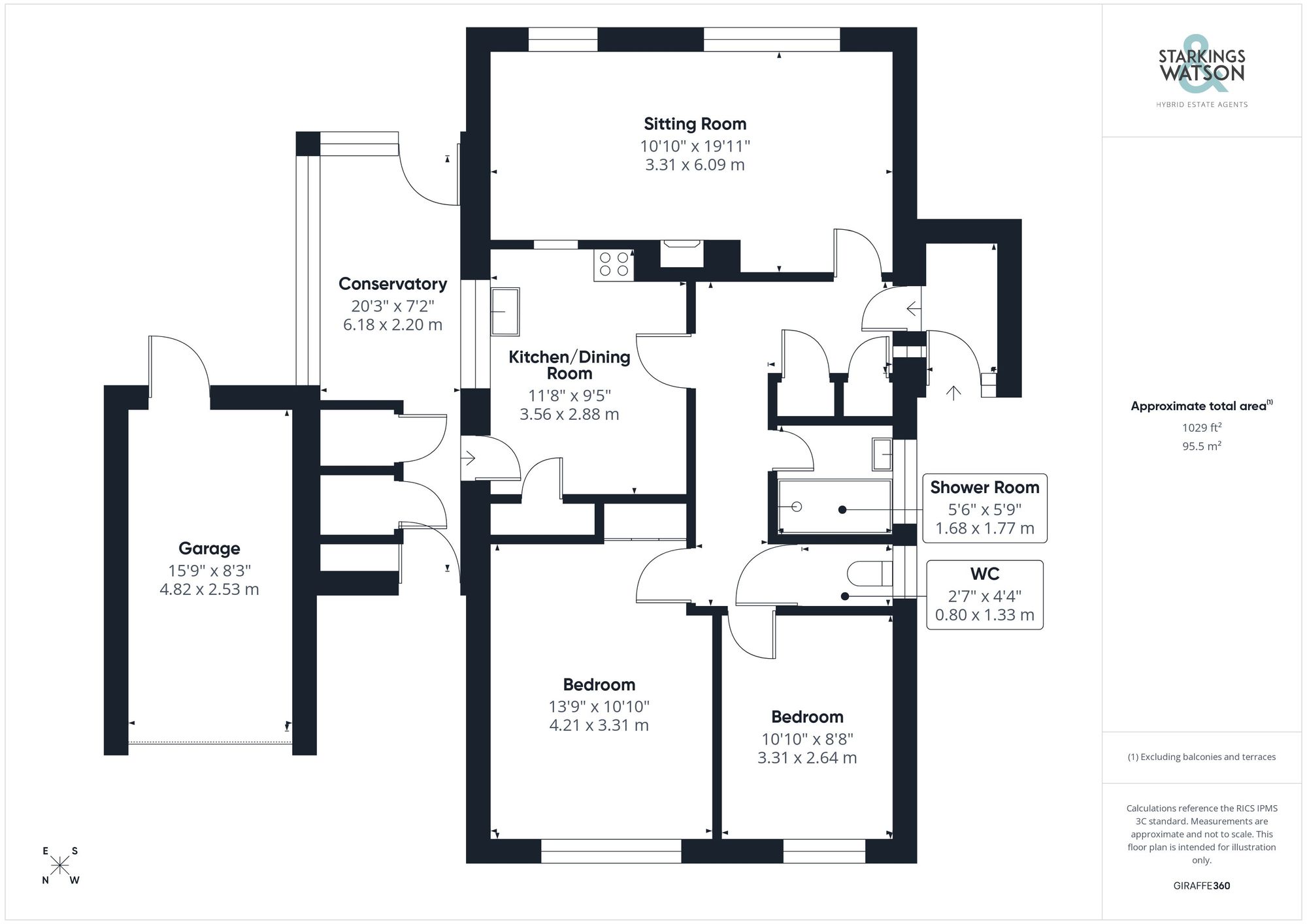 11 Church Close, Norwich floorplan